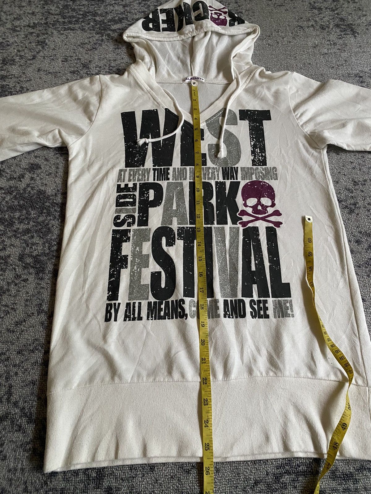 Hysteric Glamour Y2k Lalatasty skull ifsixwasnine hoodie Size US M / EU 48-50 / 2 - 8 Thumbnail