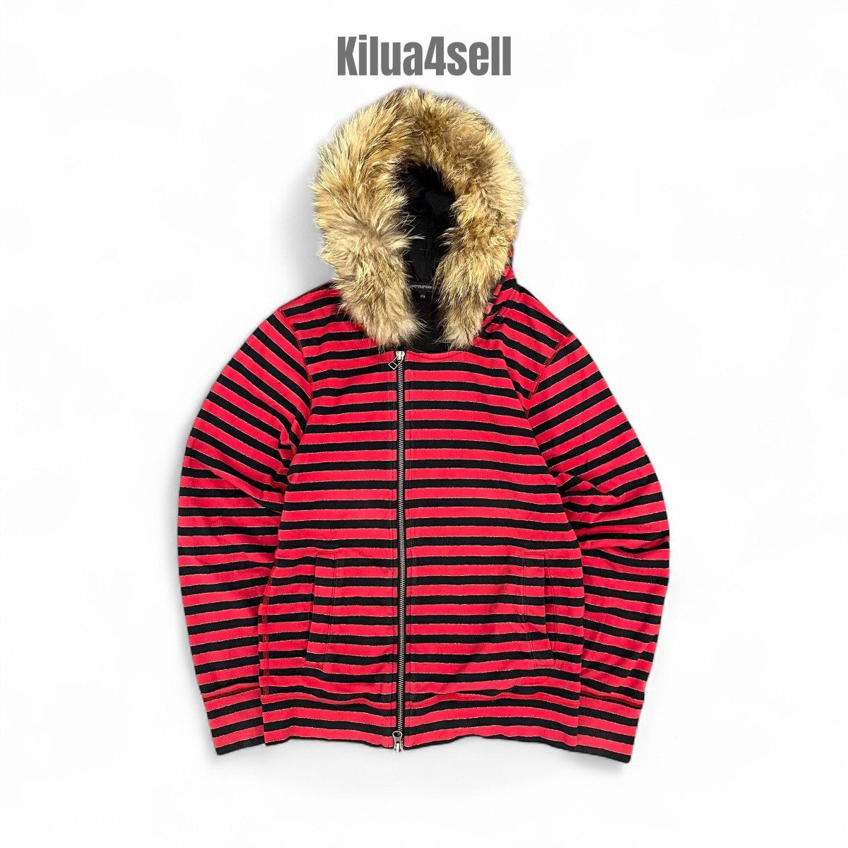 Japanese Brand Rattle Trap Faux Fur Hoodie LGB Style Size US M / EU 48-50 / 2 - 1 Thumbnail