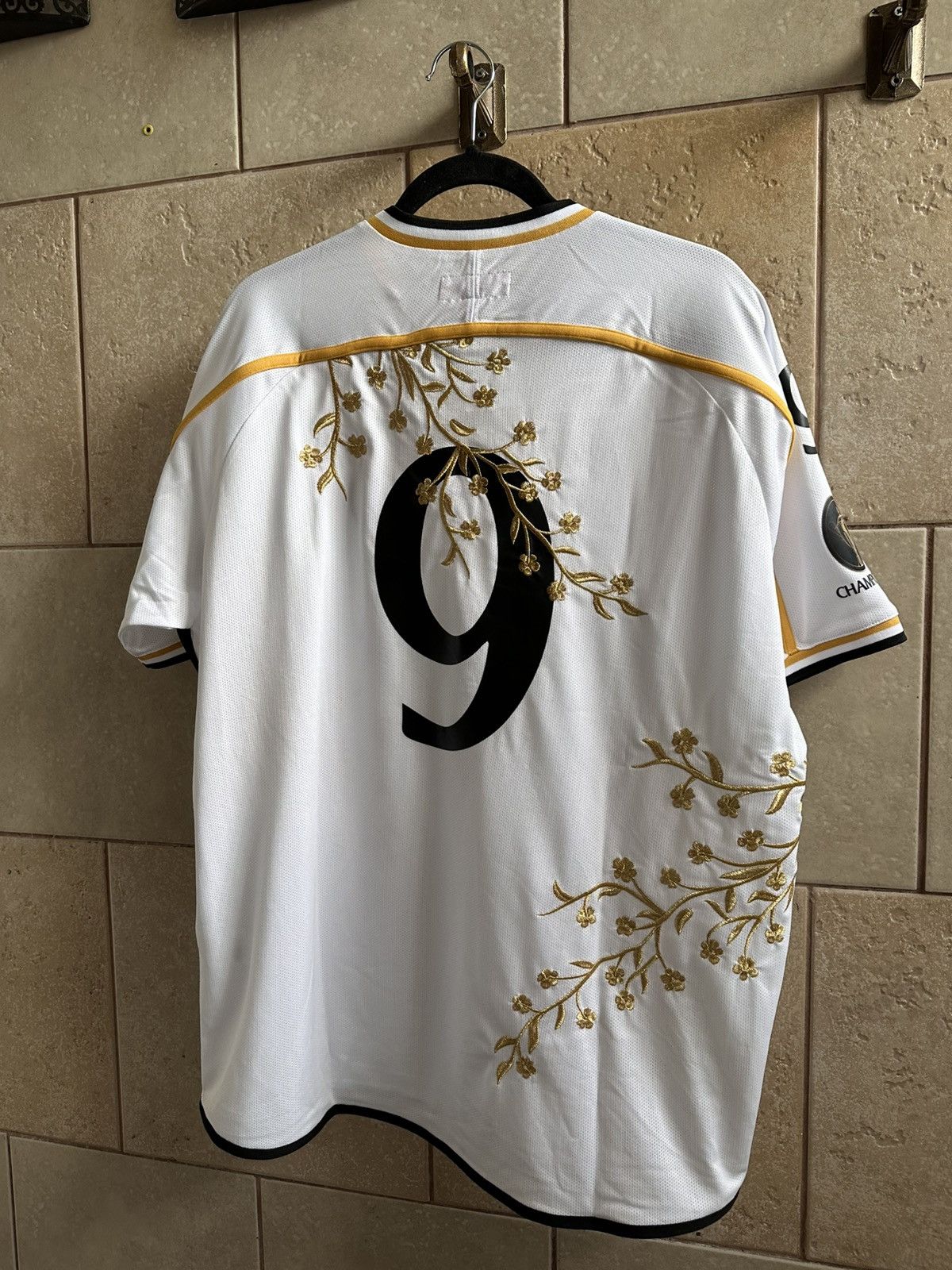 Supreme Supreme Floral Soccer Jersey - White Size US L / EU 52-54 / 3 - 2 Thumbnail
