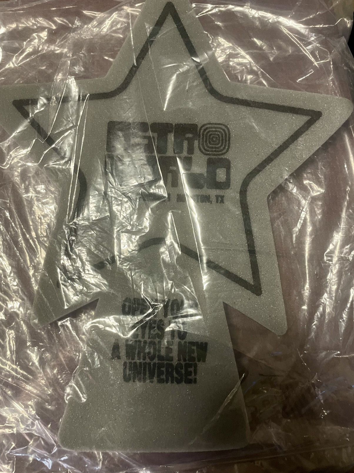 Travis Scott World tour foam star Size ONE SIZE - 1 Thumbnail