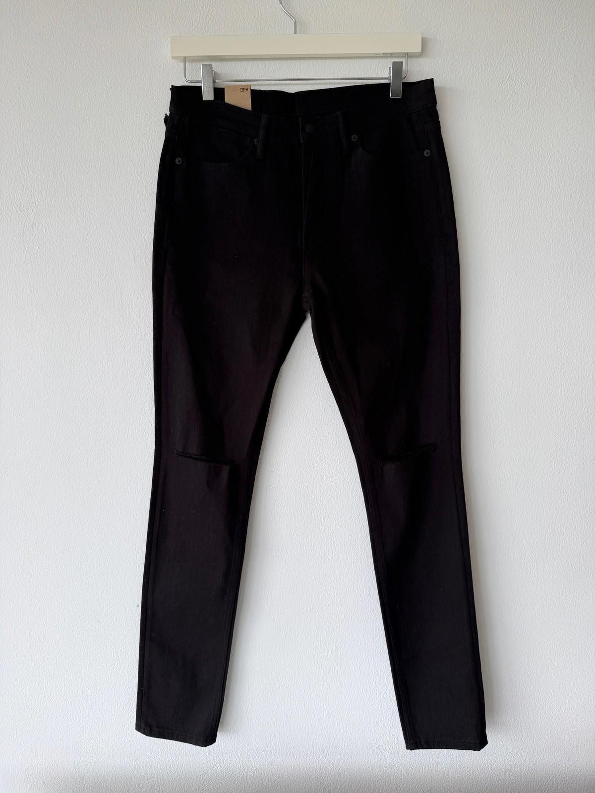 Ksubi new Ksubi mens jeans van winkle ace black slice rip 32 Size US 32 / EU 48 - 1 Thumbnail
