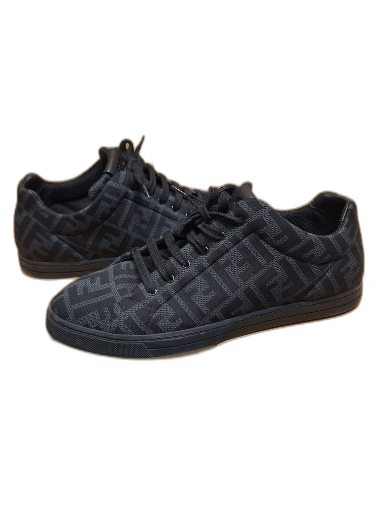 Fendi Fendi Black Fashion Casual Sneakers Size US 10 / EU 43 - 1 Thumbnail