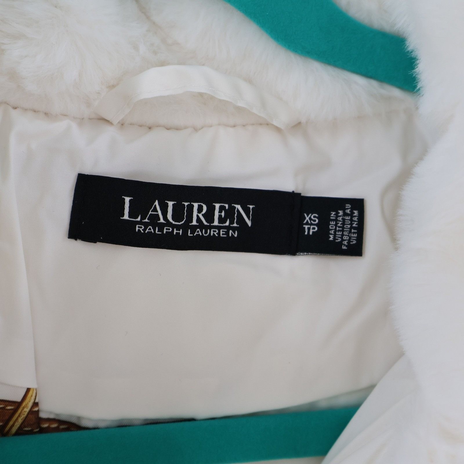 Lauren Ralph Lauren LRL Ralph Lauren Faux Fur Down Puffer Jacket Women XS White Size XS / US 0-2 / IT 36-38 - 2 Thumbnail