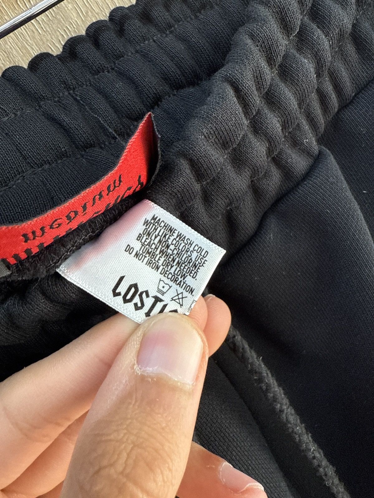 LOST INTRICACY Lost Intricacy Black Sweatpants Size US 32 / EU 48 - 7 Thumbnail