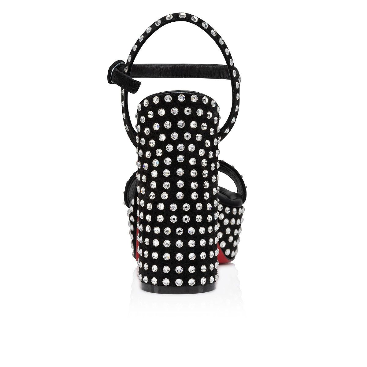 Christian Louboutin o1s1wg110125 Movida Jane Sandals in Black Size US 5 / IT 35 - 3 Thumbnail