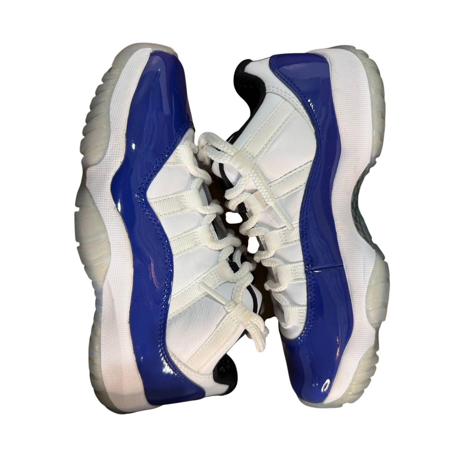Jordan Brand Jordan 11 Retro Low White Concord Size 4.5m 6w AH7860-199 Size US 6 / IT 36 - 10 Thumbnail