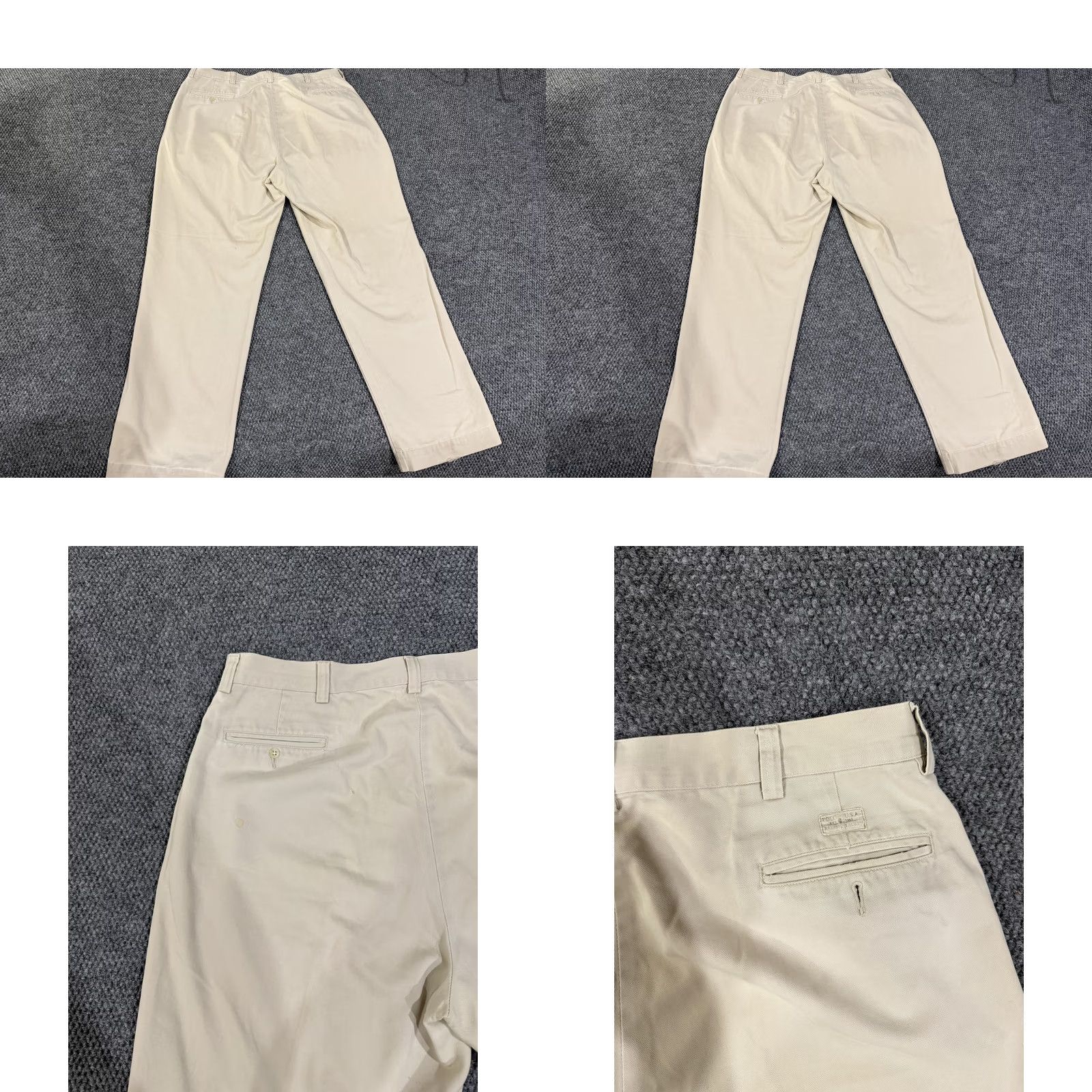 Polo Ralph Lauren Polo Ralph Lauren Pants Mens 38x32 Beige Chino Regular Fit Straight Leg Casual Shirt? Size US M / EU 48-50 / 2 - 9 Thumbnail
