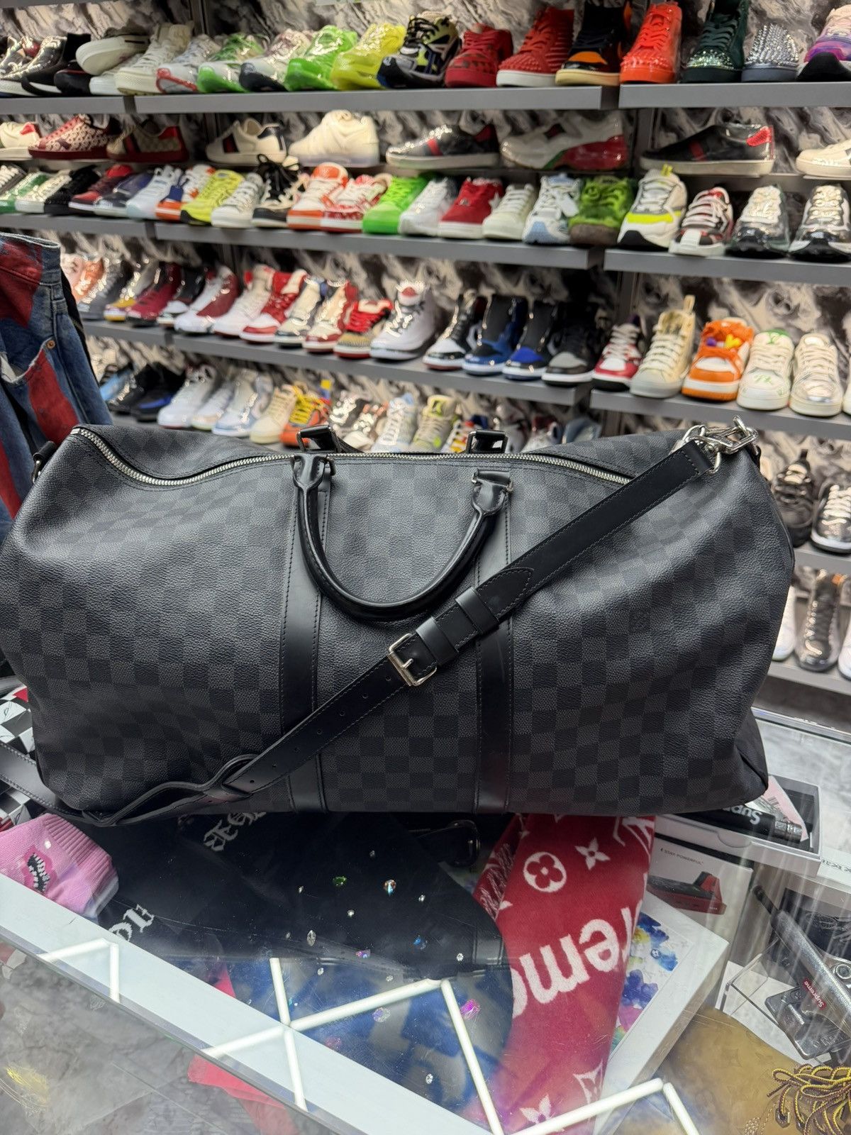 Louis Vuitton Louis Vuitton Travel Bag Damier Canvas Size ONE SIZE - 3 Thumbnail