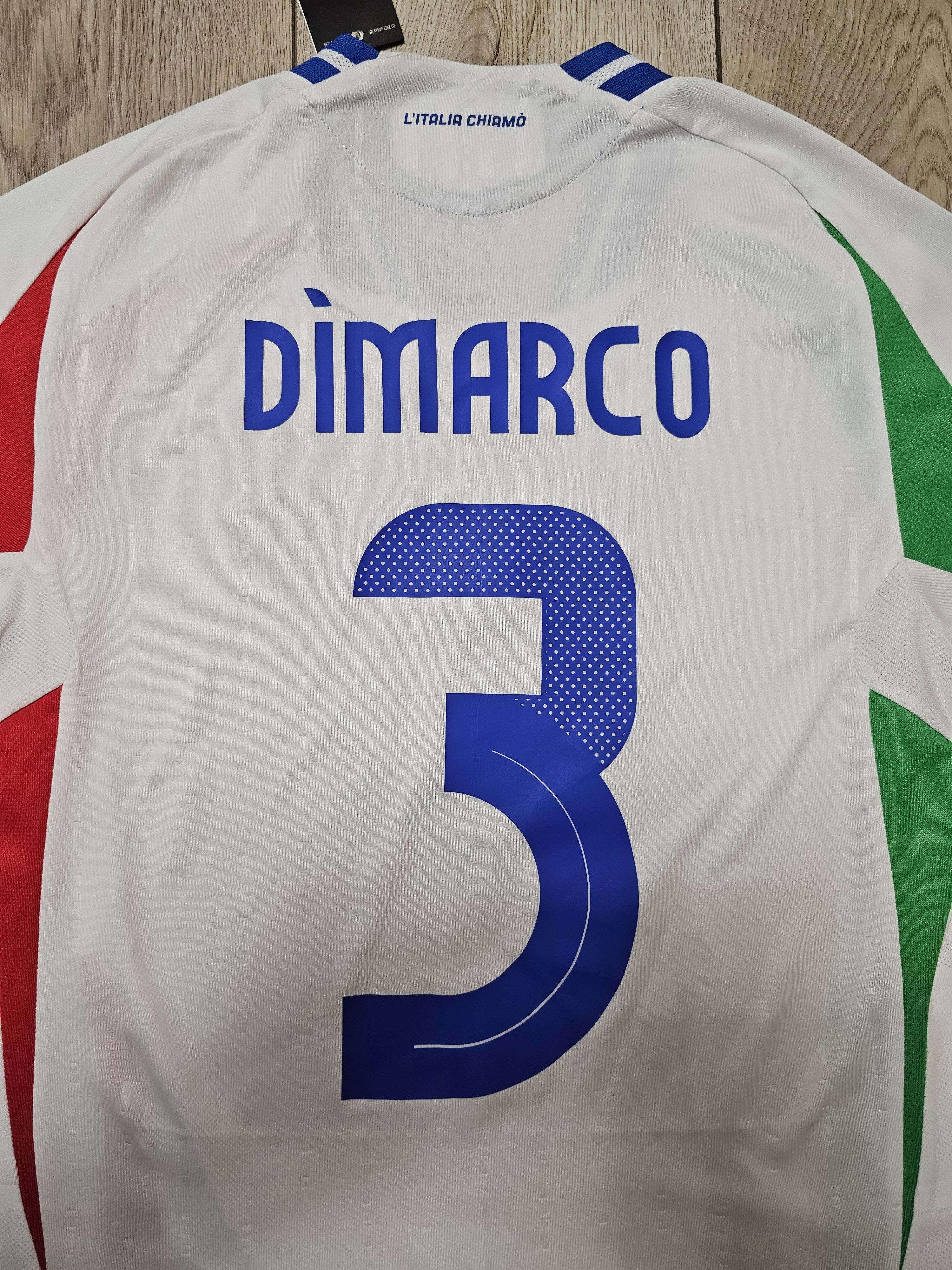 Adidas ITALY 2024 AWAY PLAYER VERSION FOOTBALL ITALIA SOCCER JERSEY Size US S / EU 44-46 / 1 - 5 Thumbnail