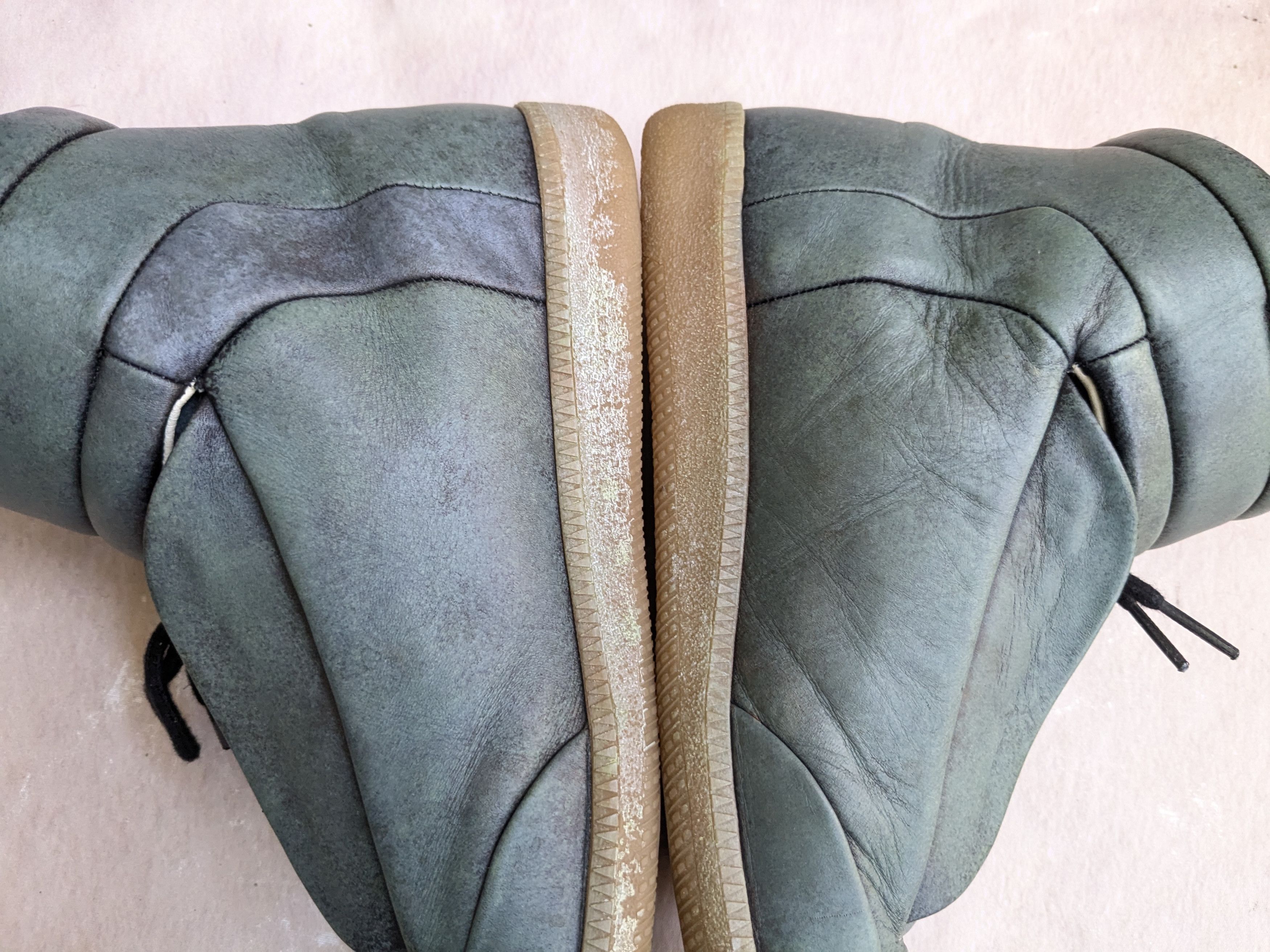 Maison Margiela Maison Margiela Future Green 9.5 42.5 High Tops Size US 9.5 / EU 42-43 - 13 Thumbnail