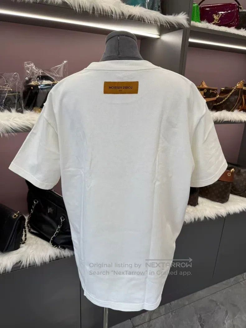 Louis Vuitton Louis Vuitton Alphabet Graffiti Embroidered Half Sleeve T- Size US XL / EU 56 / 4 - 4 Thumbnail