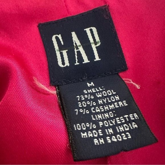 Gap Vintage GAP Y2K Wool/Cashmere Women's Tan Overcoat Size M / US 6-8 / IT 42-44 - 8 Thumbnail