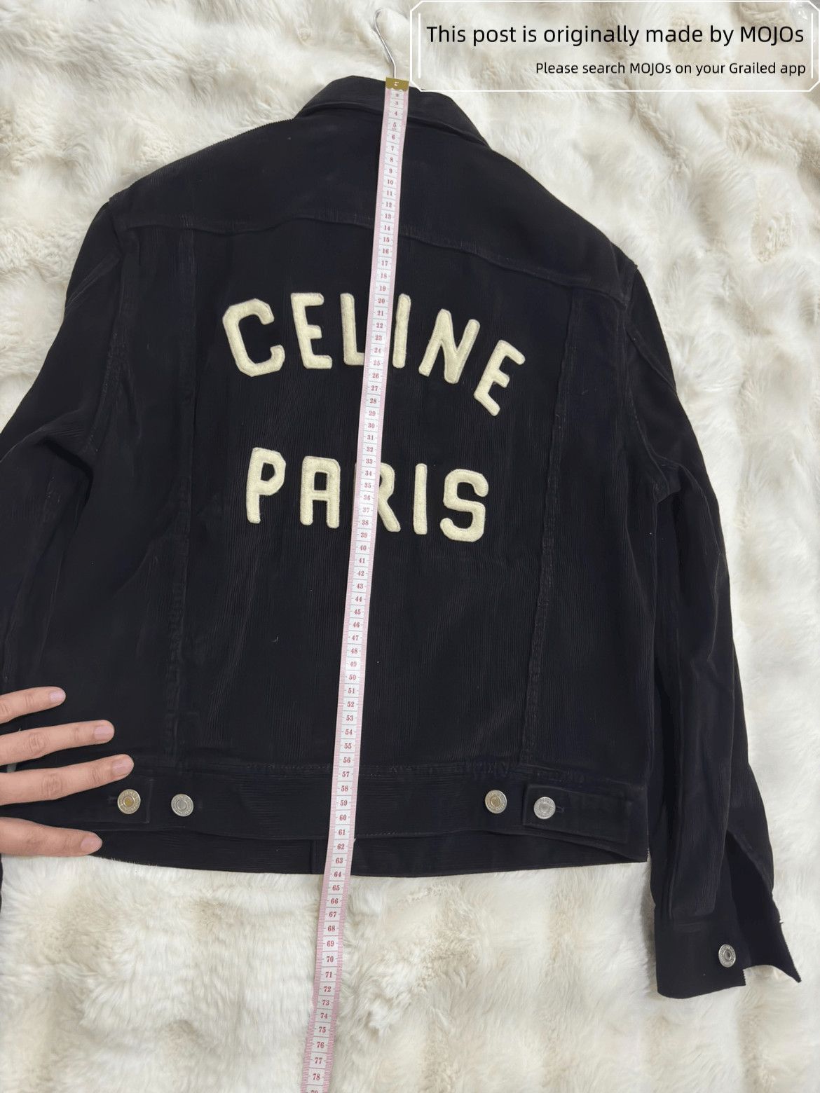 Celine Celine 24SS Corduroy Back Logo Jacket Size US S / EU 44-46 / 1 - 7 Thumbnail