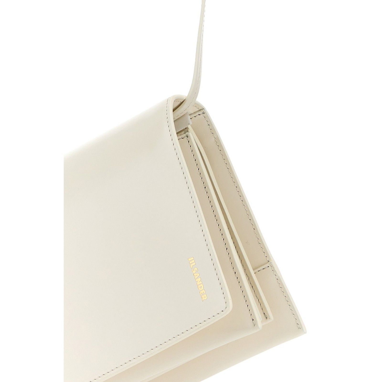 Jil Sander JIL SANDER File Small Ivory Leather Shoulder Bag New/Authent Size ONE SIZE - 2 Thumbnail