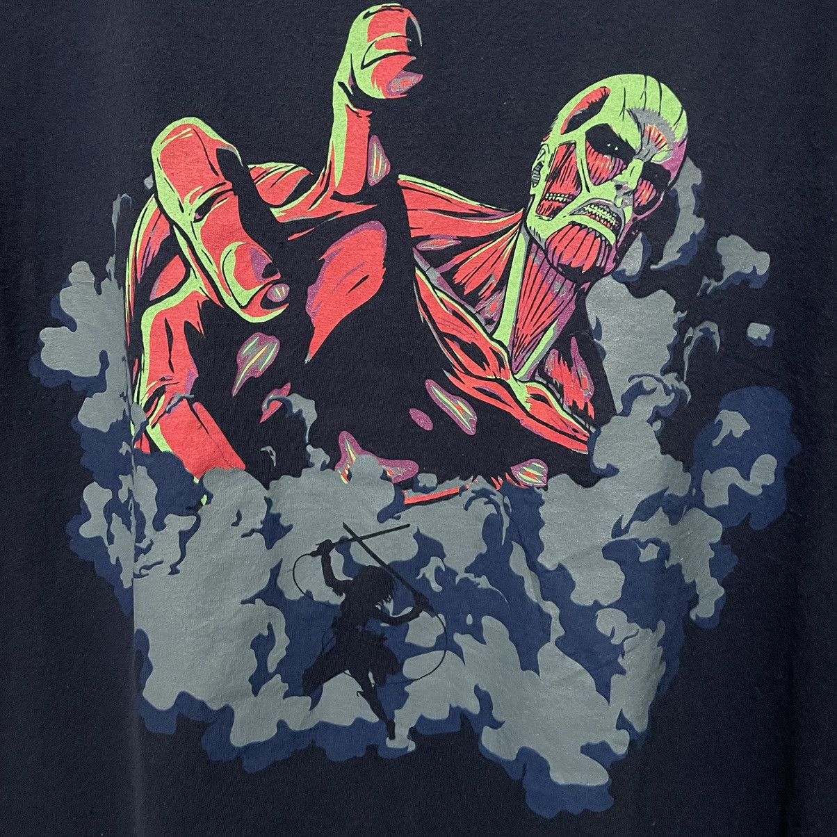 Anime × Japanese Brand Y2K Attack on Titan Season 2 Funanimation T Shirt Size US L / EU 52-54 / 3 - 2 Thumbnail