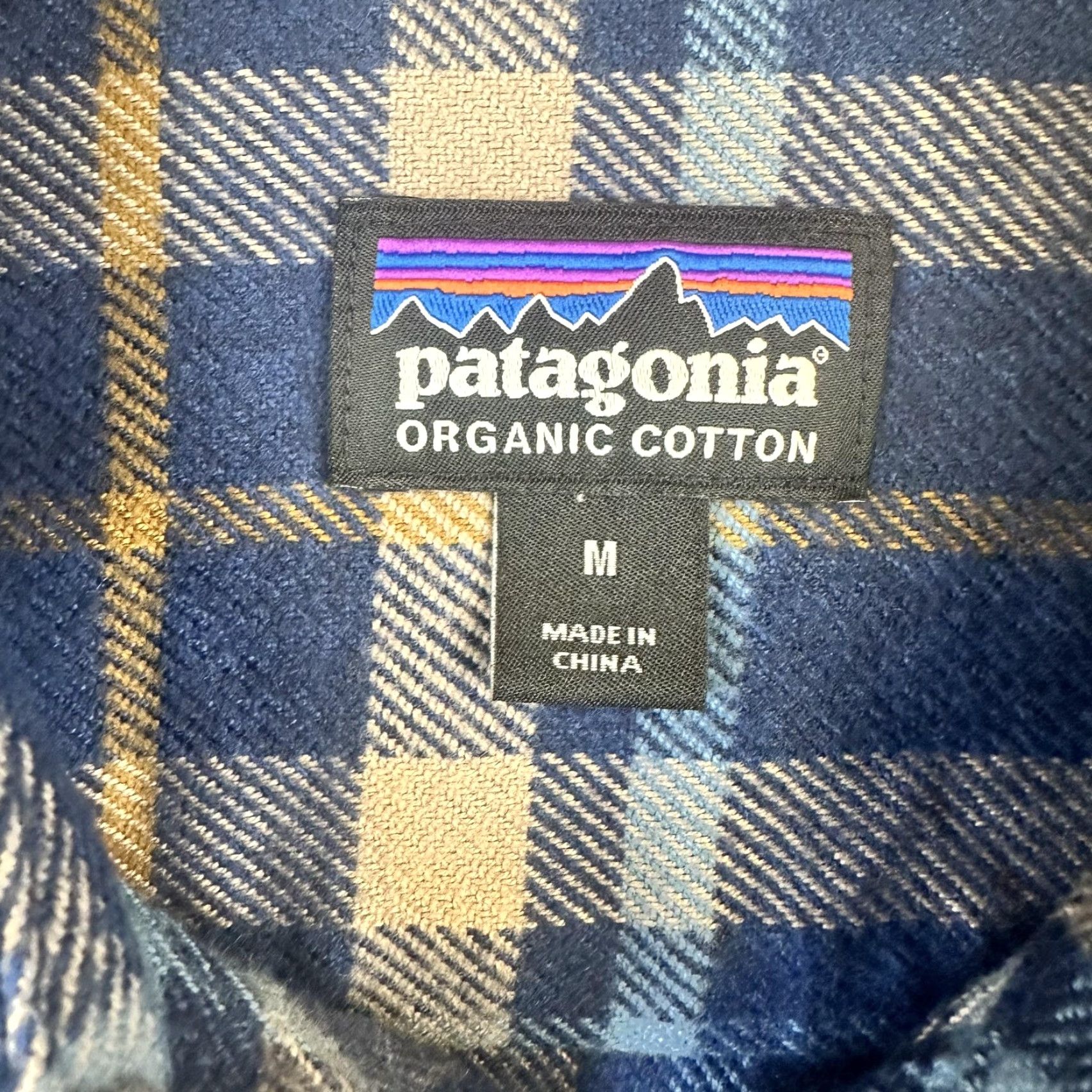 Patagonia Patagonia Shirt Mens Medium Blue Plaid Cotton Flannel Long Sleeve Button-Up Size US M / EU 48-50 / 2 - 4 Thumbnail