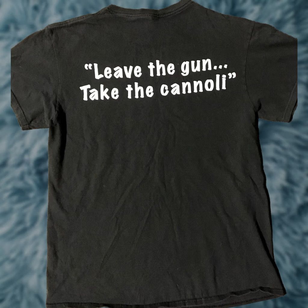 Vintage Vtg Leave The Gun Take Cannoli Las Vegas Faded Shirt M Godfather Grunge 90s Punk Size US M / EU 48-50 / 2 - 1 Thumbnail