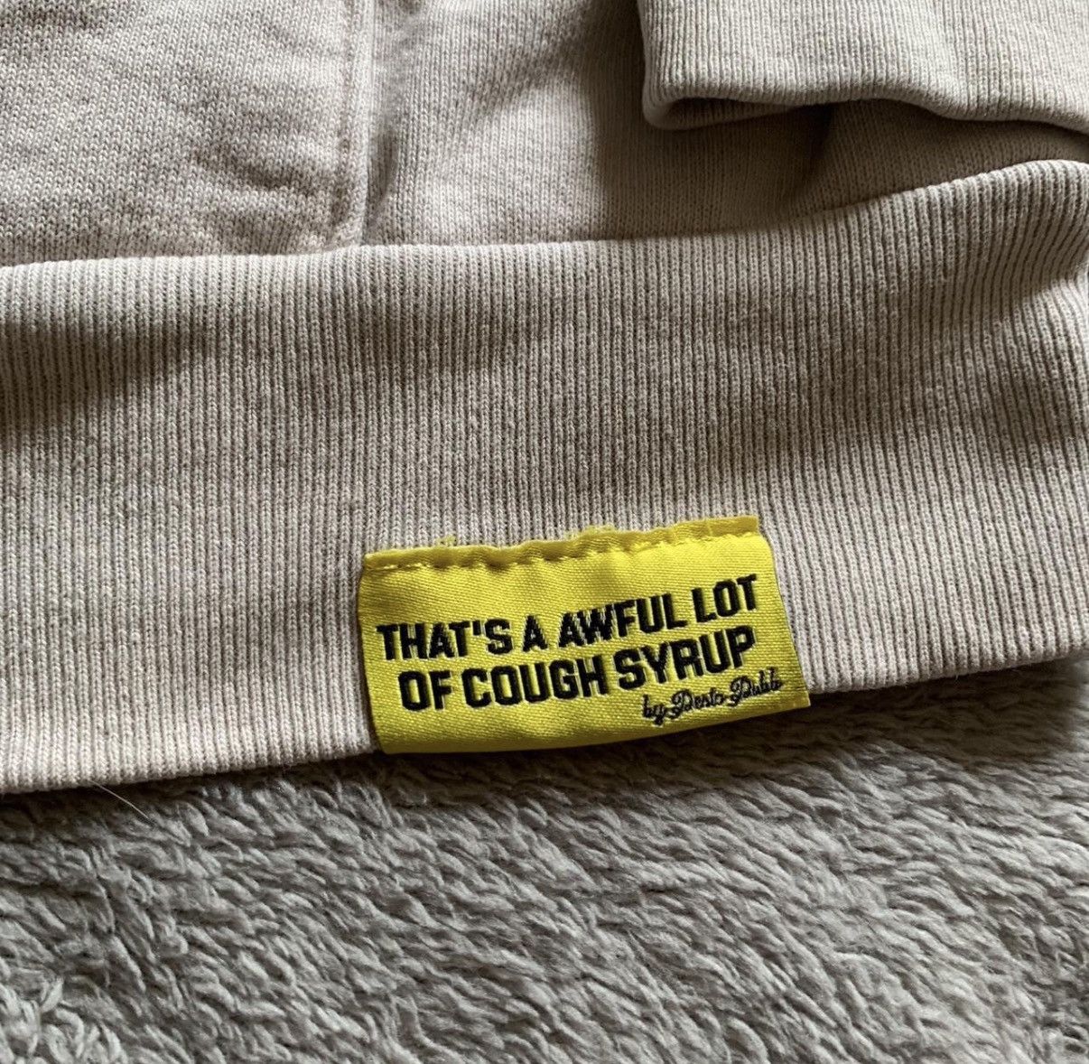 Other That's a awful lot of cough syrup x Quavo collab hoodie Size US L / EU 52-54 / 3 - 4 Thumbnail