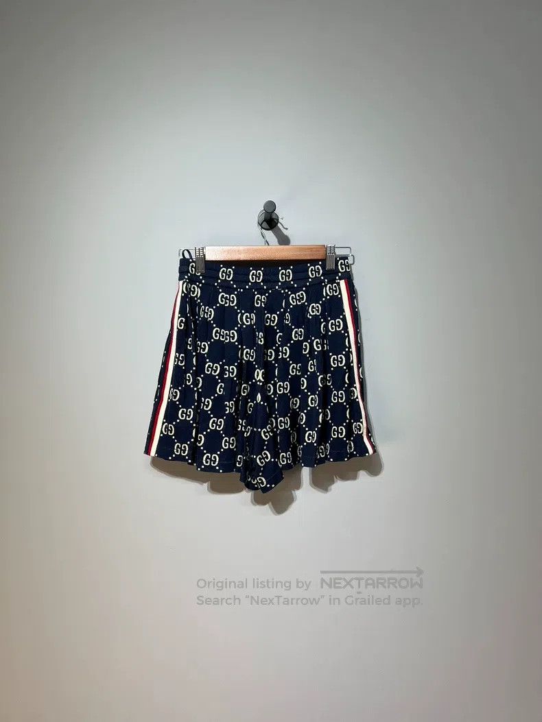 Gucci Gucci SizeXS Double G old flower full print shorts skirt Size 42" / US 20 - 2 Thumbnail