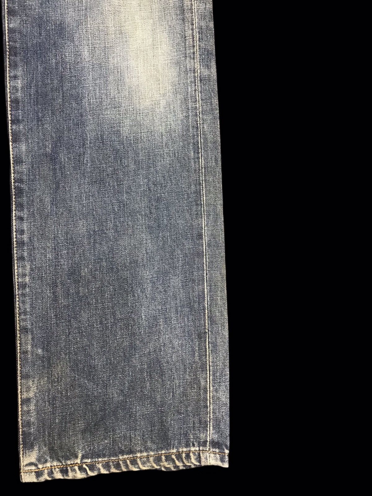 Edwin 💥90s Style💥Vintage EDWIN 503z Mudwash Distressed Denim F46 Size US 28 / EU 44 - 6 Thumbnail