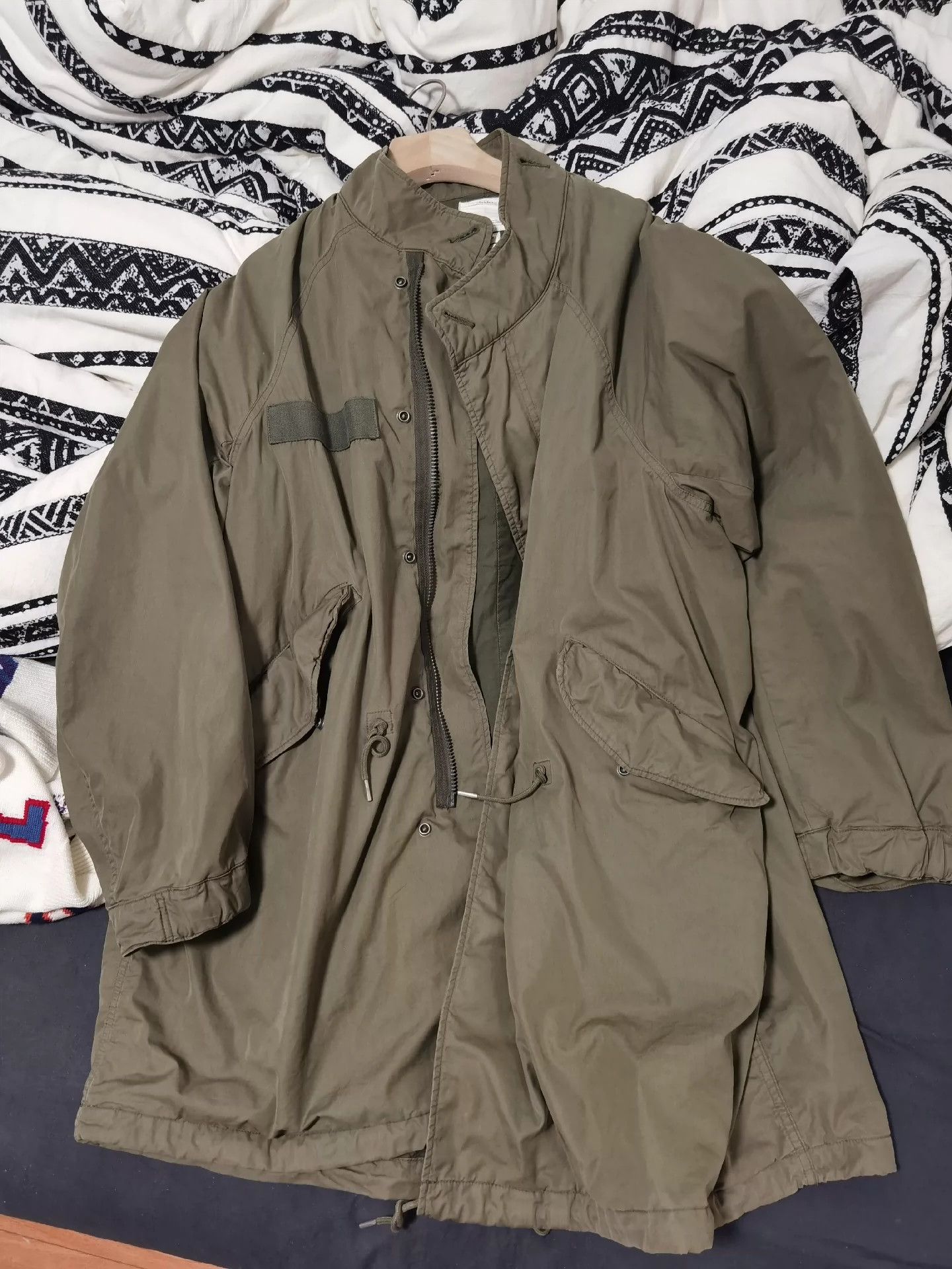 VISVIM 19ss six five Fishtail coat trench coat