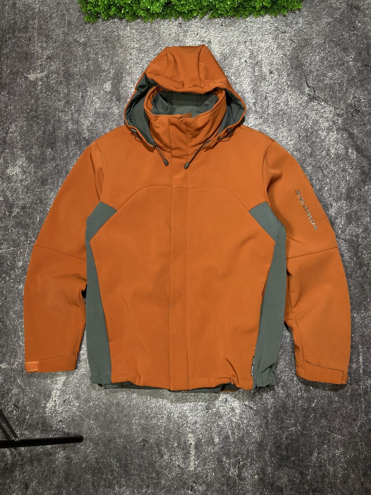SALOMON 2006 Clima Pro Softshell Jacket Hooded Techwear Ski