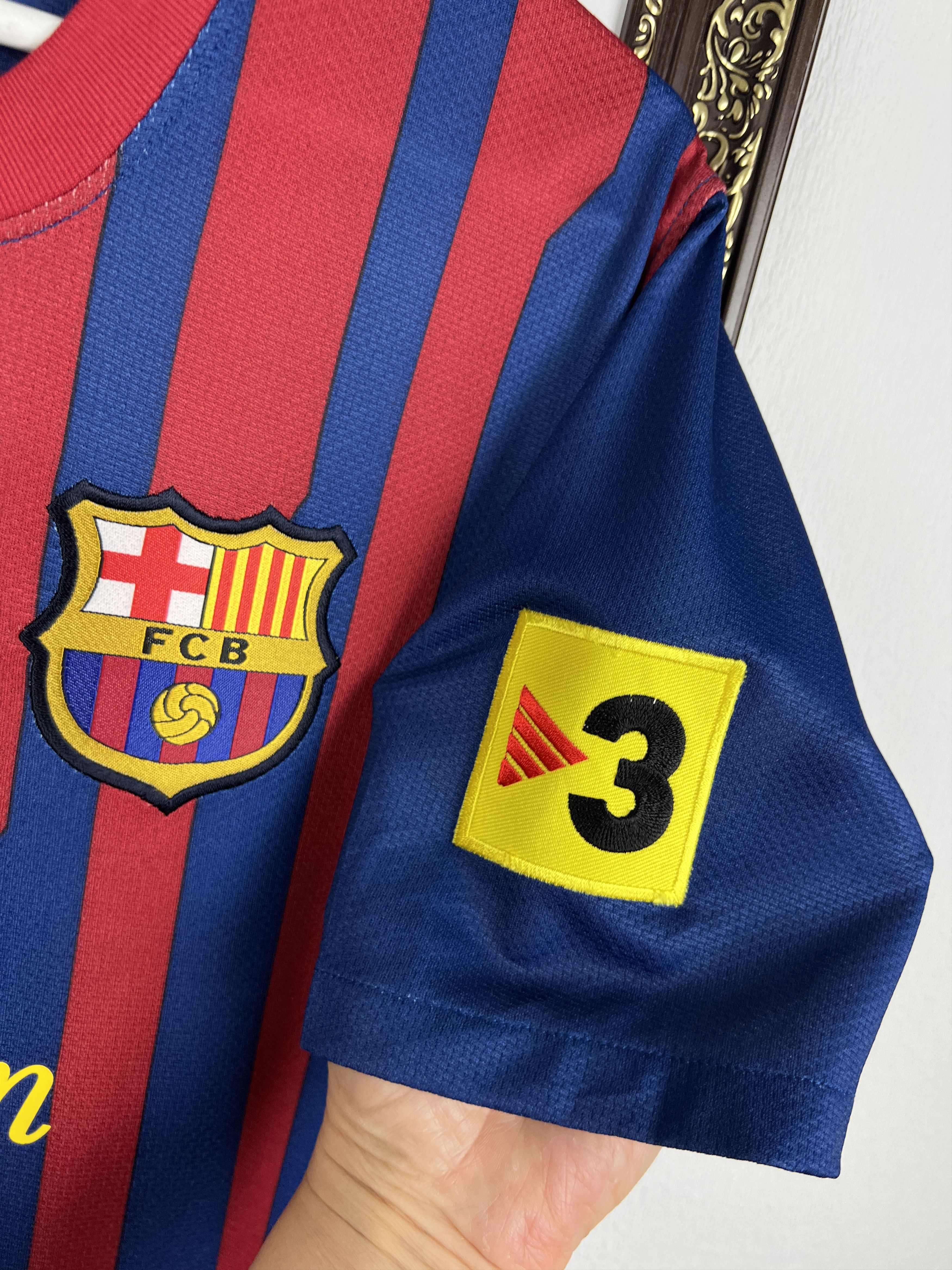 Nike Barcelona football shirt Replica Soccer Jersey Camiseta Size US S / EU 44-46 / 1 - 4 Thumbnail