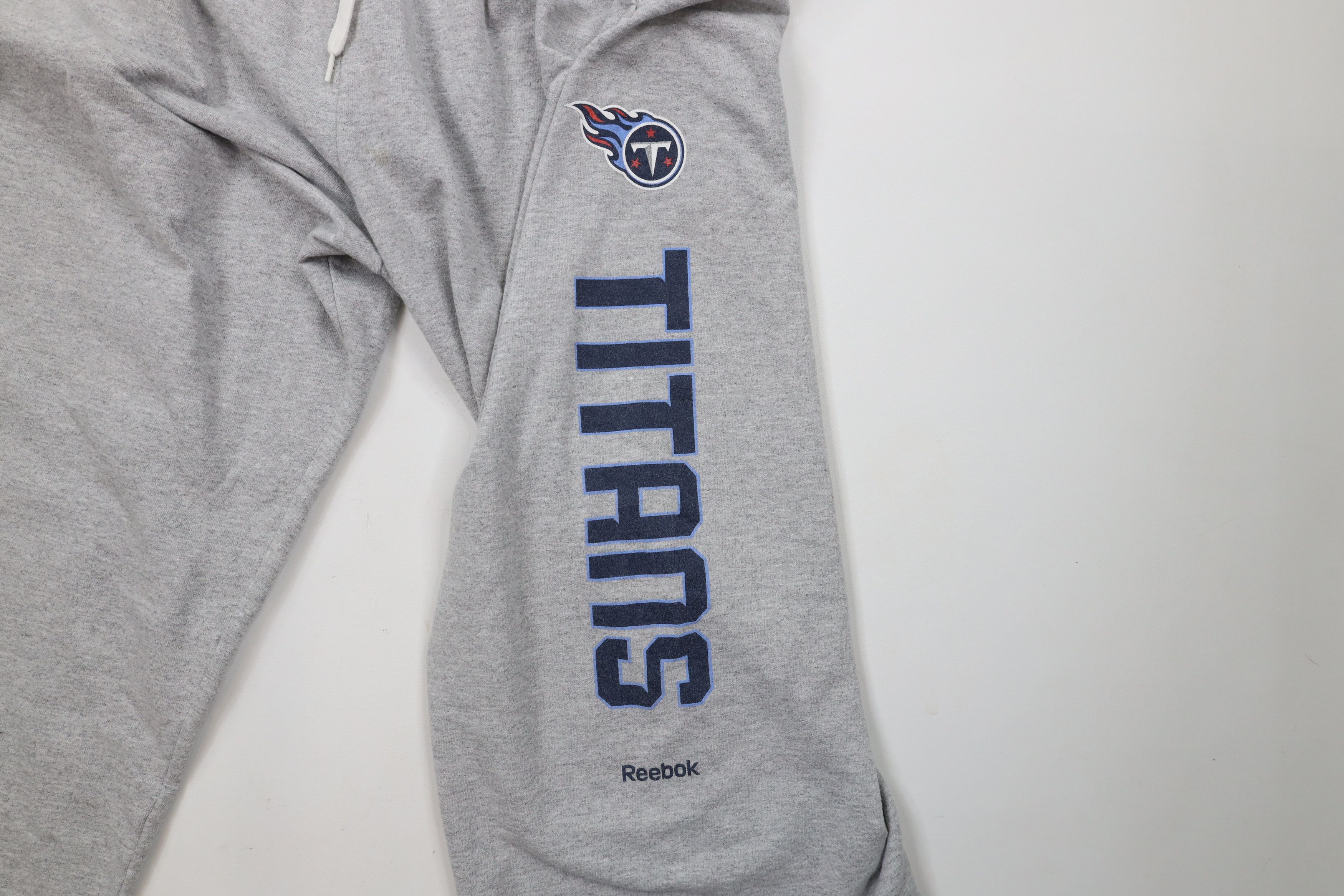 Reebok × Vintage Vintage Reebok Tennessee Titans Football Wide Leg Sweatpants Size US 38 / EU 54 - 5 Thumbnail