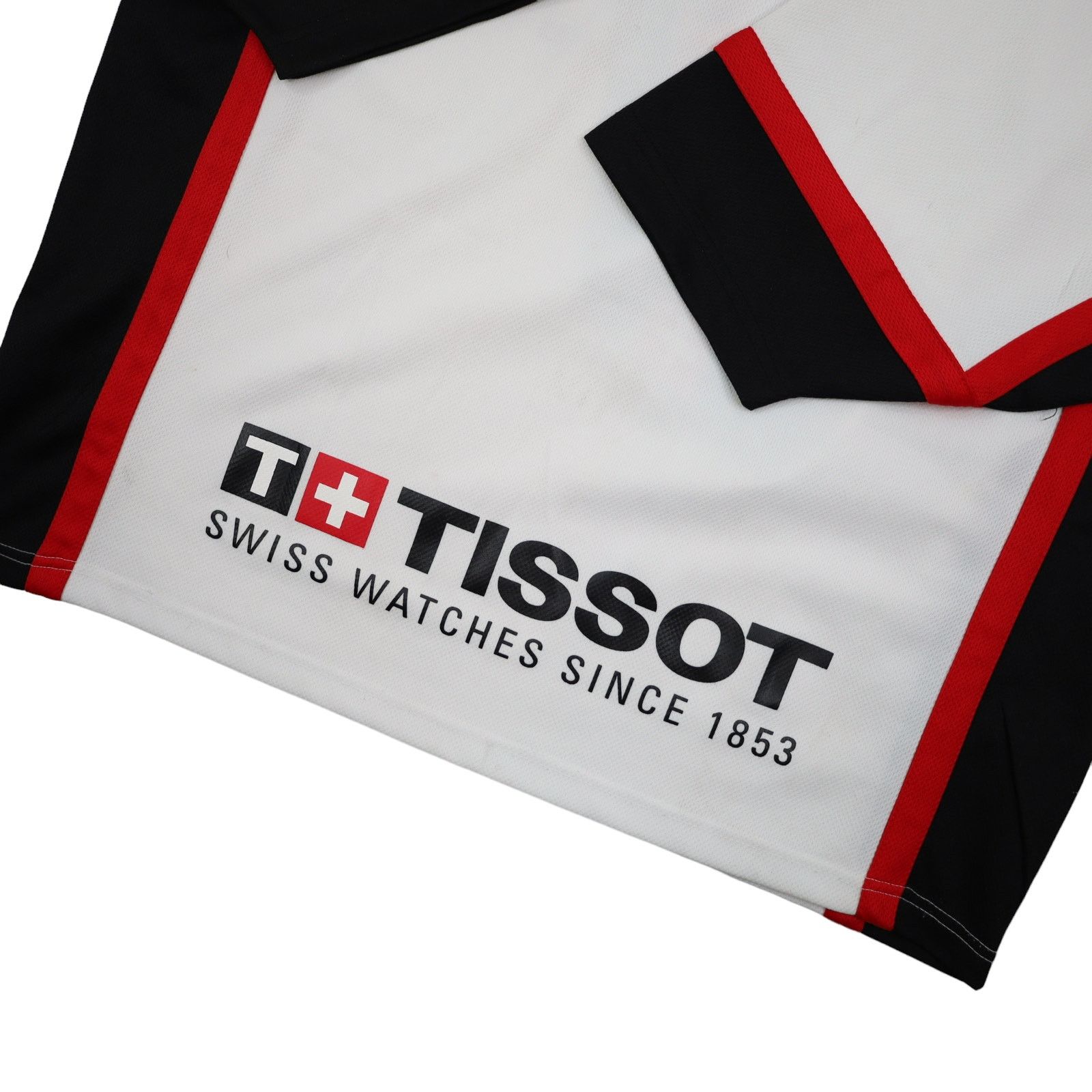 Nike × Tissot × Vintage Vintage Nike x Tissot Watches Hockey Jersey Size US L / EU 52-54 / 3 - 9 Thumbnail