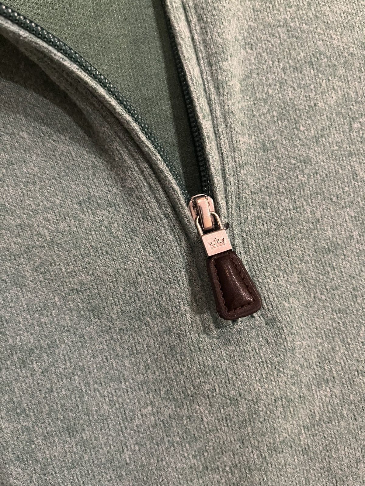 Peter Millar Peter Millar Crown Comfort Quarter Zip Pullover Green L Size US L / EU 52-54 / 3 - 9 Thumbnail