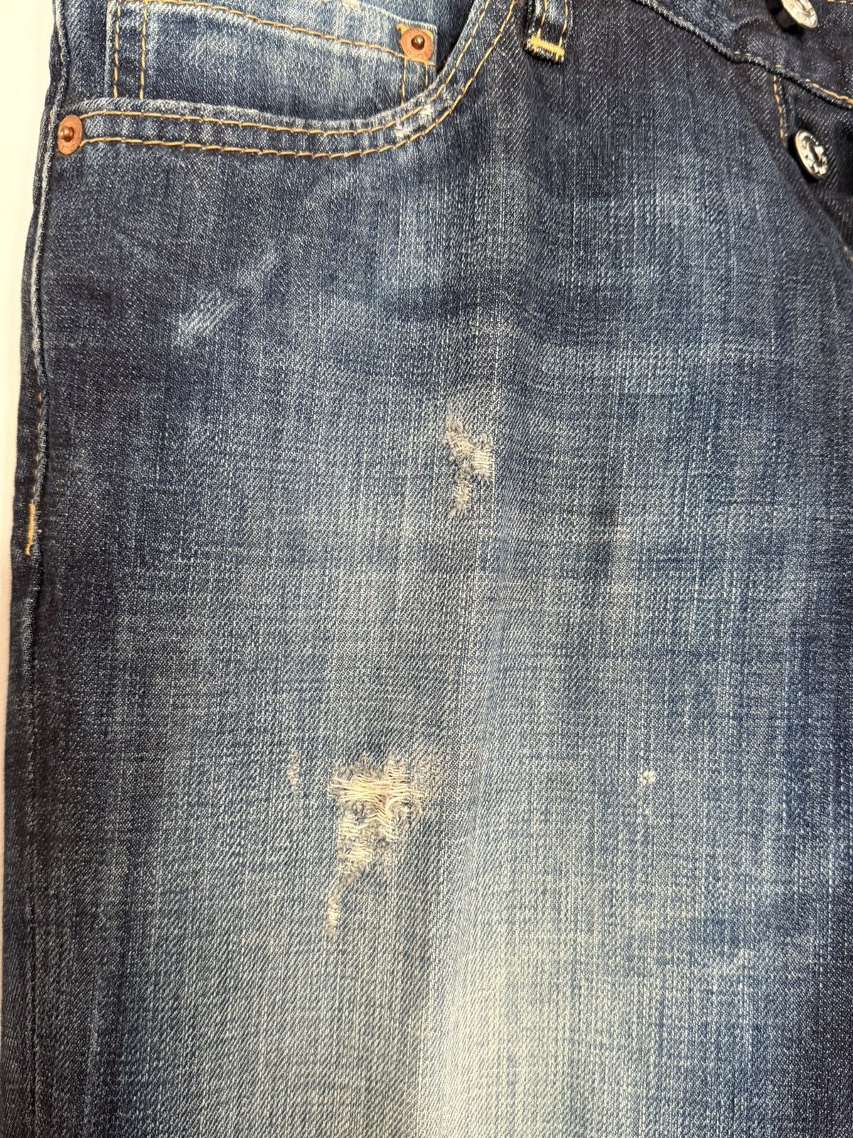 Dsquared2 Dsquared2 Men's Blue Jeans Distressed Size 48 🇮🇹 (32) Size US 32 / EU 48 - 9 Thumbnail