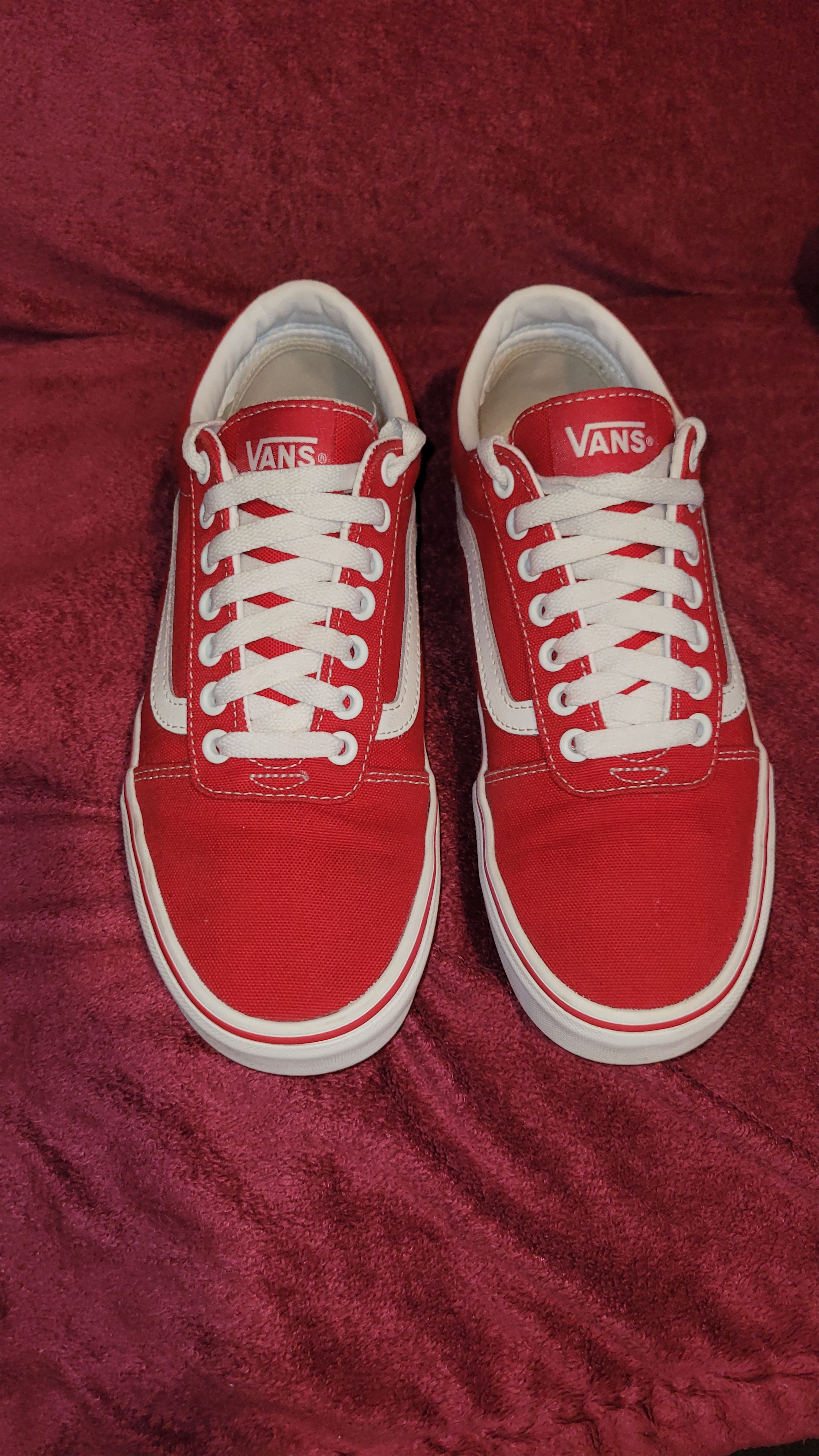 Vans Red Low Vans Size US 9.5 / IT 39.5 - 7 Thumbnail