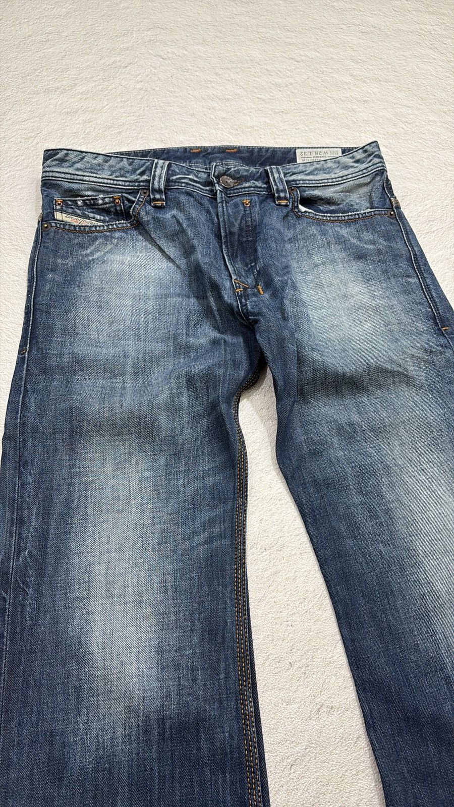 Diesel 2000s Diesel superwide wash denim pants y2k style Size US 30 / EU 46 - 4 Thumbnail