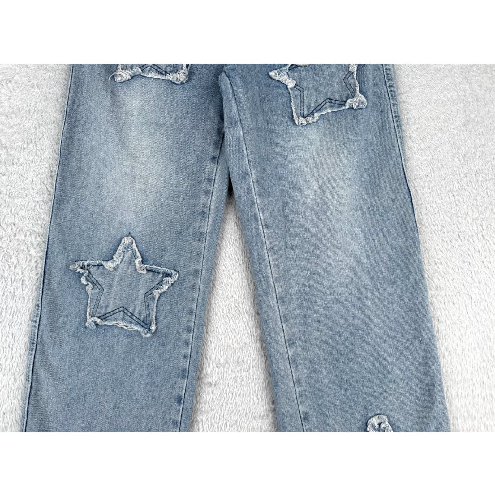 Vintage Vintage Unbranded Women’s Wide-Leg Jeans 26 Blue Denim High Rise Cotton Spandex Fall Summer Spring Winter Size 26" / US 2 / IT 38 - 3 Thumbnail