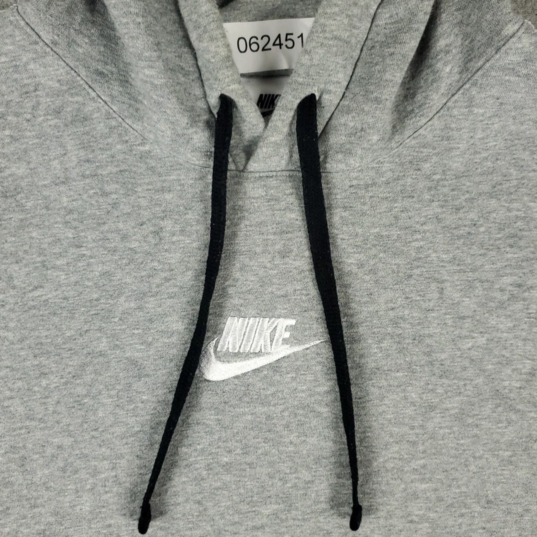 Nike Nike Hoodie Mens XL Gray Swoosh Pullover Sweatshirt Crew Neck Size US XL / EU 56 / 4 - 3 Thumbnail