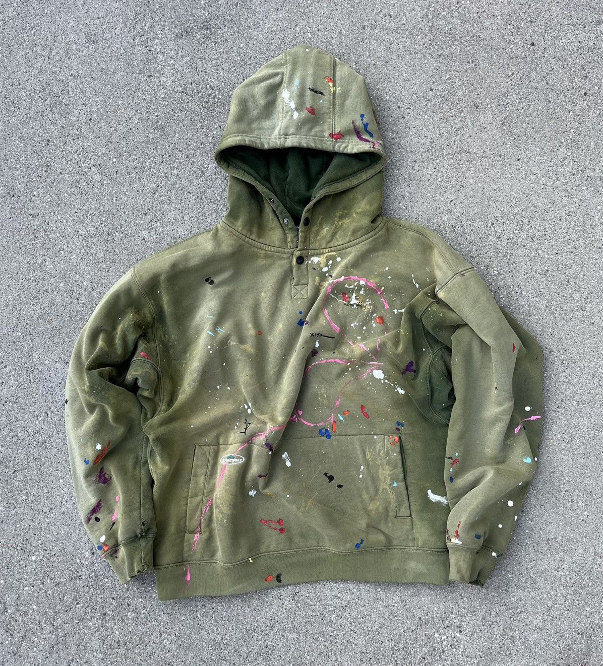 Carhartt × Japanese Brand Custom Arborwear Hoodie Sun Fade Distressed Thrashed Tree Size US L / EU 52-54 / 3 - 3 Thumbnail
