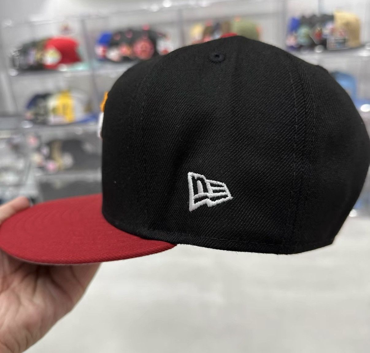 New Era New Era NBA Miami Heat Flat Brim Baseball Cap J32 Size ONE SIZE - 4 Thumbnail