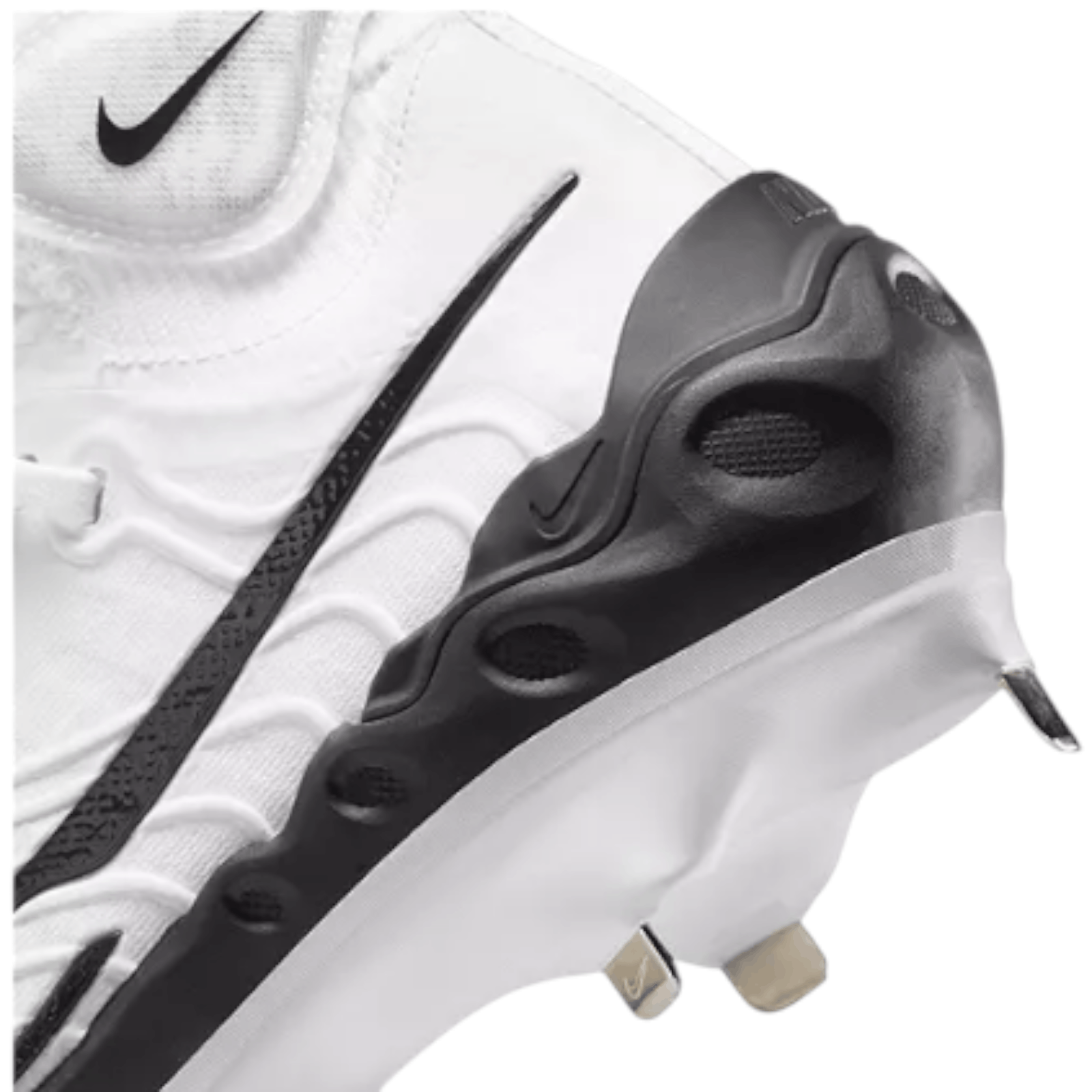 Nike Nike Alpha Huarache NXT White Black Metal Cleats DJ6517-101 Size US 8.5 / EU 41-42 - 7 Thumbnail