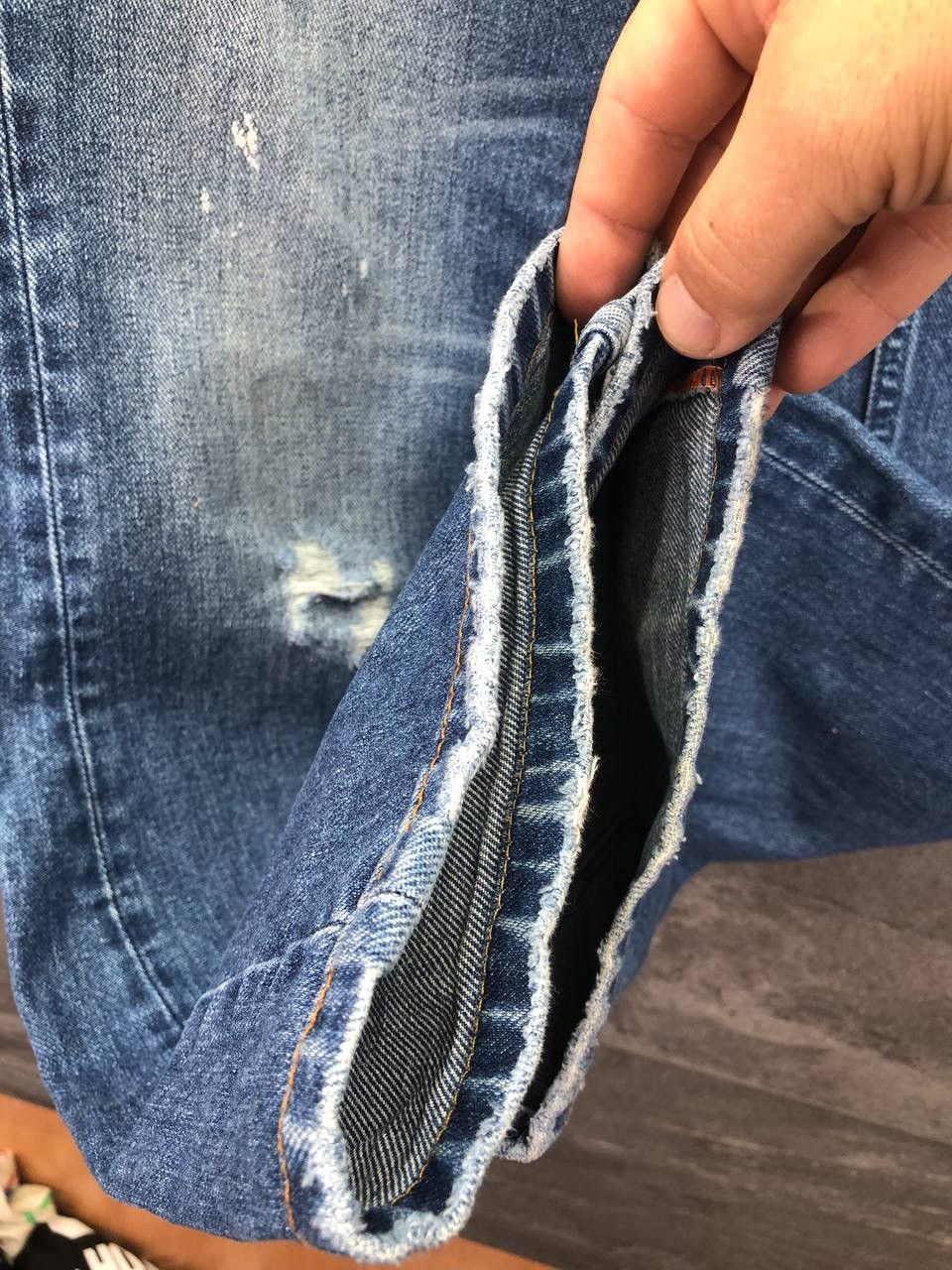 Diesel Vintage Diesel Denim Jeans Distressed Faded Pants Y2K Size US 31 - 8 Thumbnail