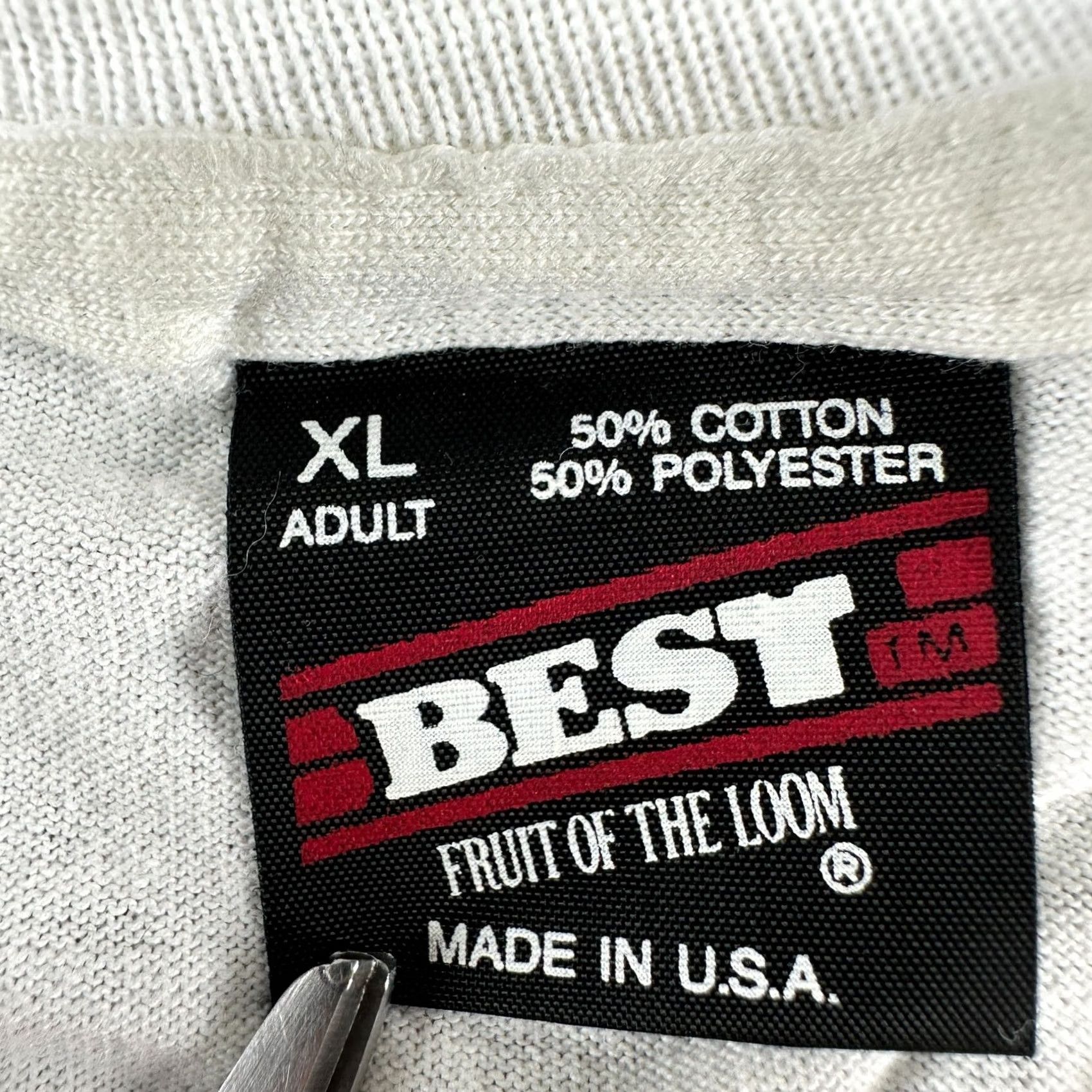 Fruit Of The Loom VINTAGE Christmas Shirt Men XL White Single Stitch Looney Tunes Yosemite Sam 90s Shirt Men XL White Looney Tunes 90s Christmas VINTAGE Size US XL / EU 56 / 4 - 6 Thumbnail
