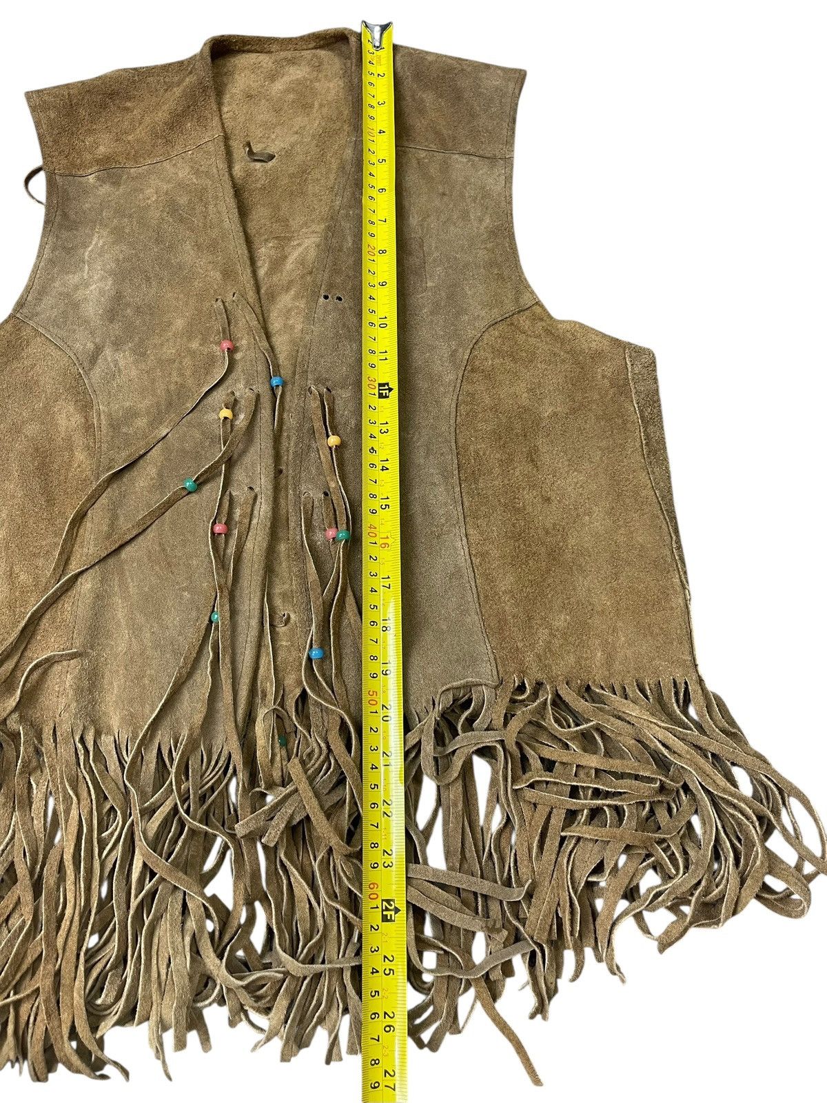 Japanese Brand Vintage Sullivan Of Albuquerque Native Pattern Leather Vest Size US S / EU 44-46 / 1 - 7 Thumbnail