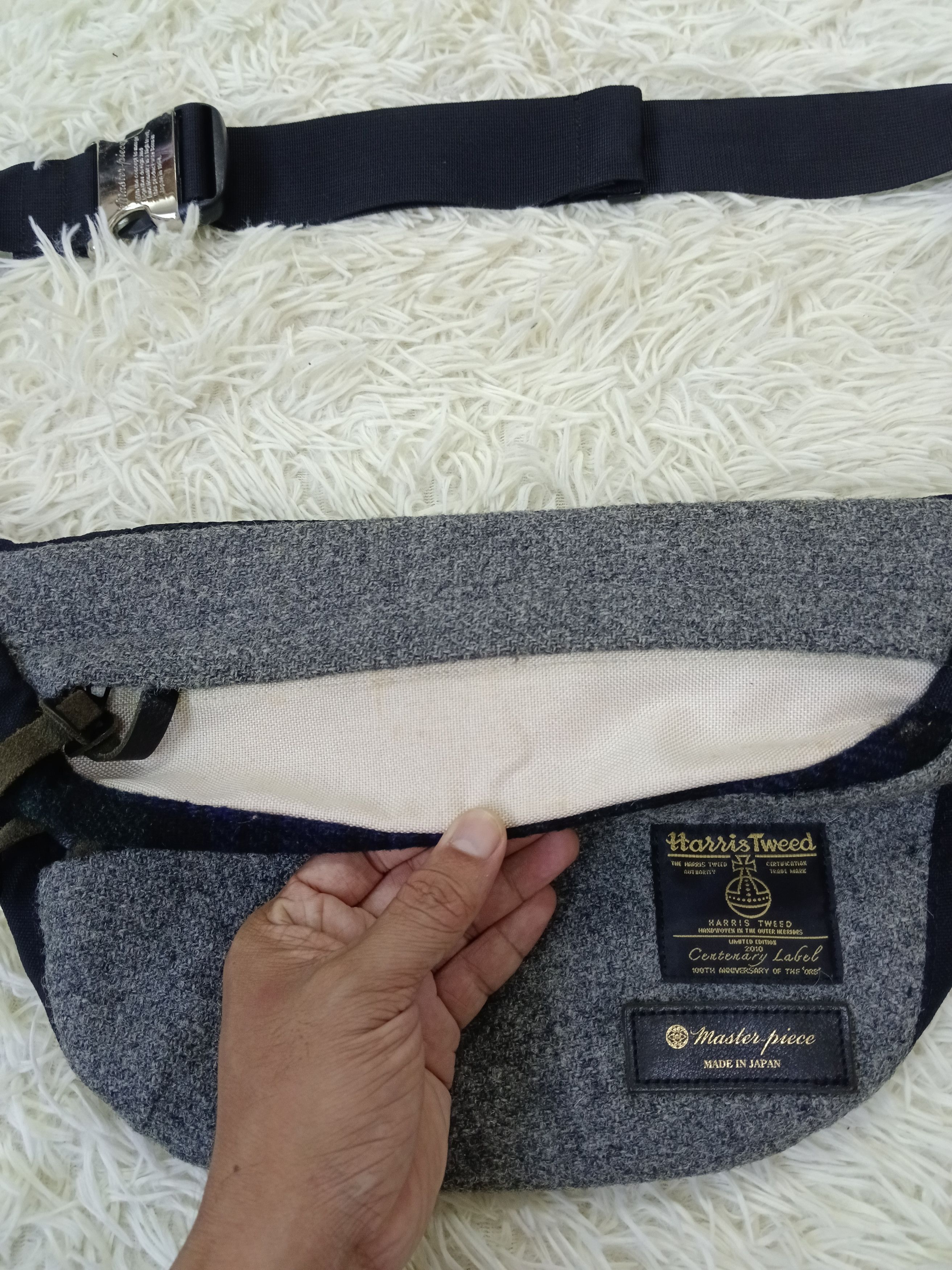 MasterPiece MASTERPIECE WOOL CROSSBODY Size ONE SIZE - 4 Thumbnail