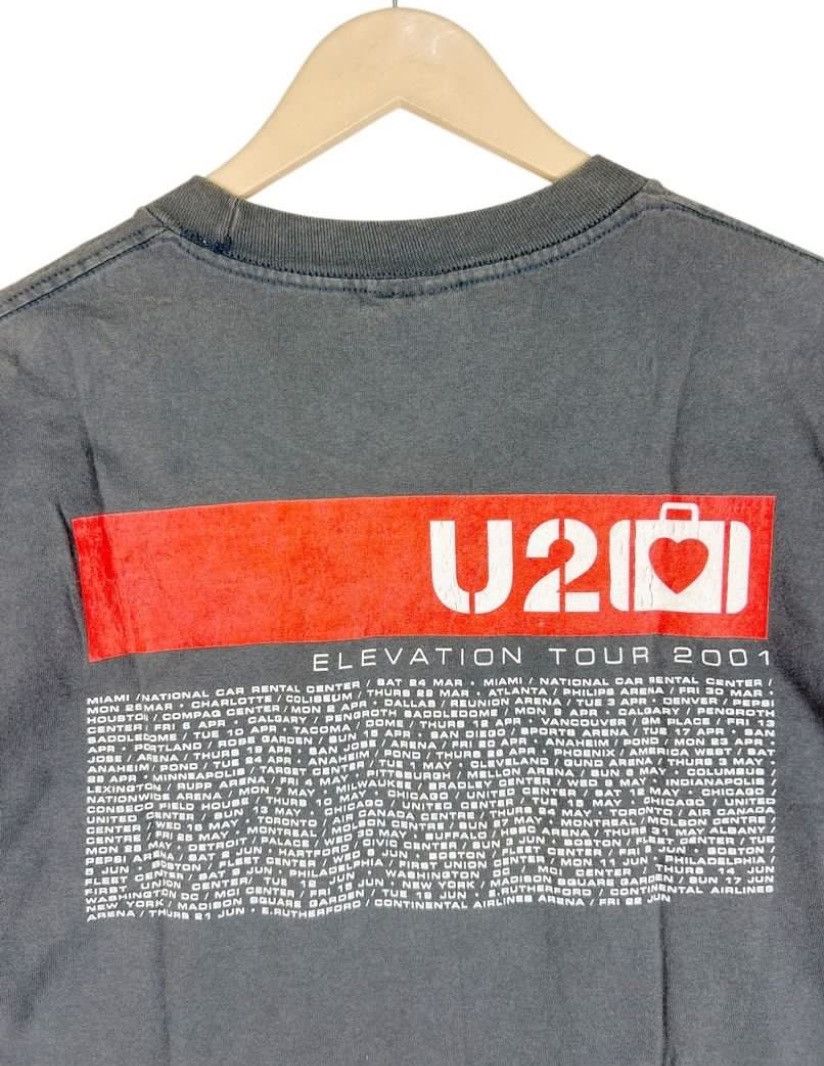 Band Tees × Vintage Vintage U2 Elevation World Tour / Alternative Rock Band Tees Size US L / EU 52-54 / 3 - 3 Thumbnail