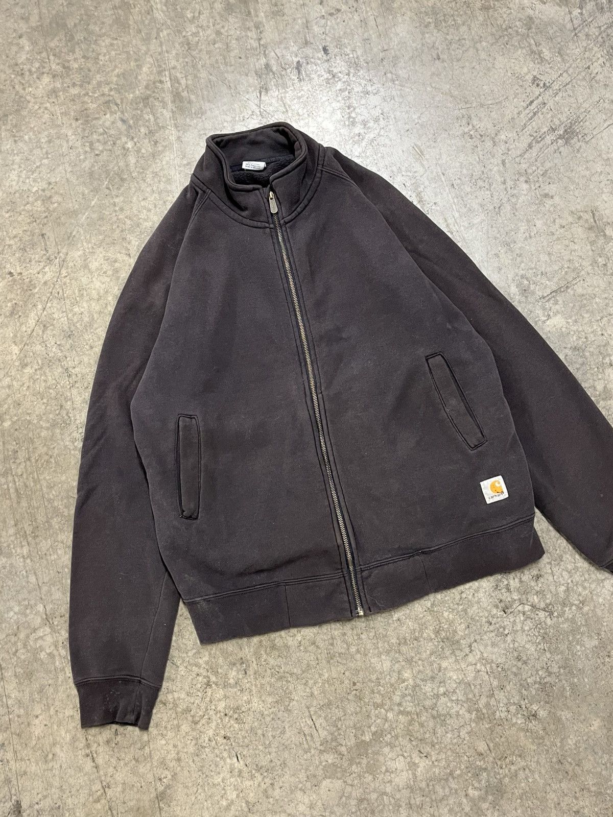 Carhartt × Vintage Carhartt zip up sweatshirt vintage streetwear hype rare Size US L / EU 52-54 / 3 - 4 Thumbnail