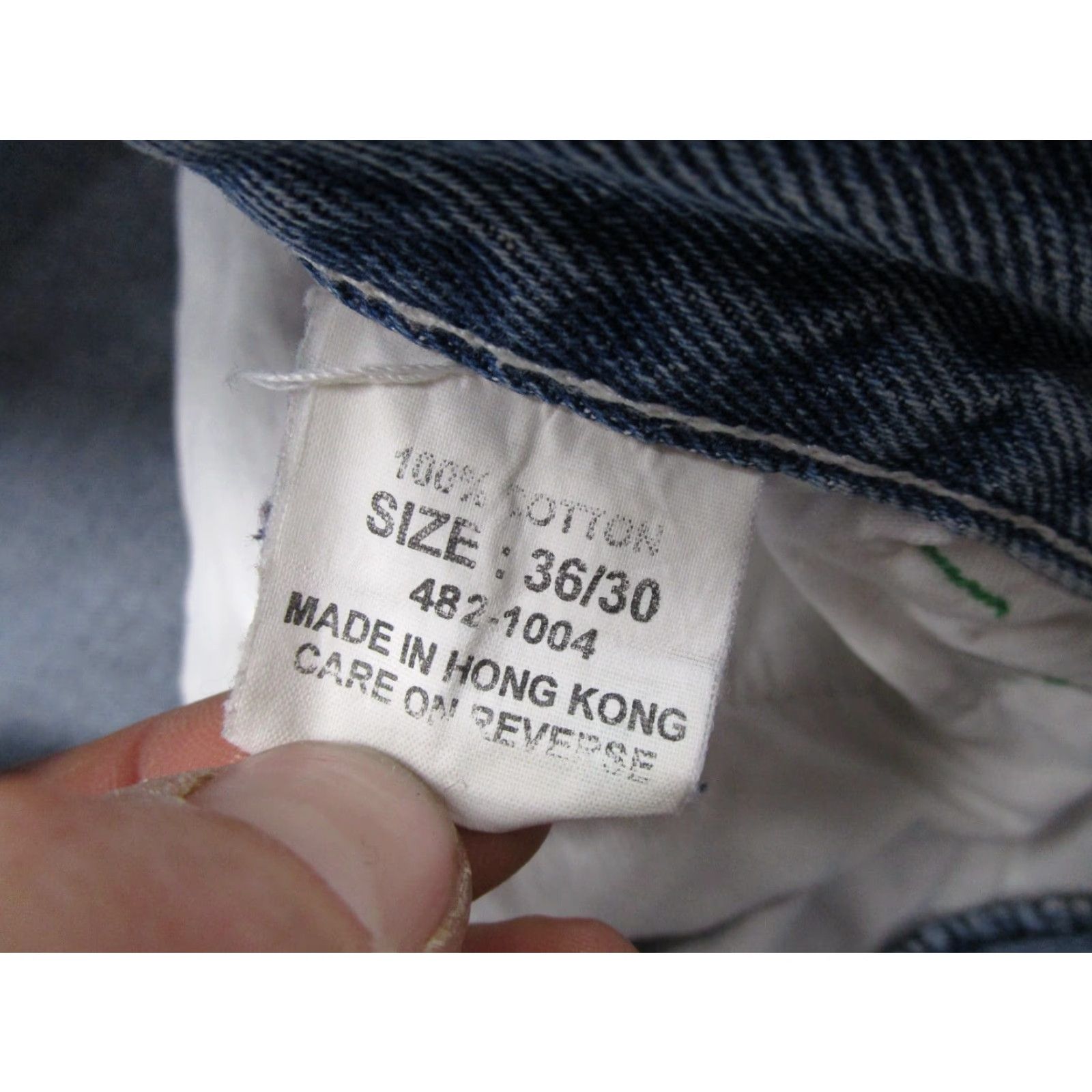 Vintage VINTAGE OshKosh B'gosh Carpenter Jeans Mens 36x30 Medium Wash Denim 5-Pocket 90s Style Size US 36 / EU 52 - 5 Thumbnail