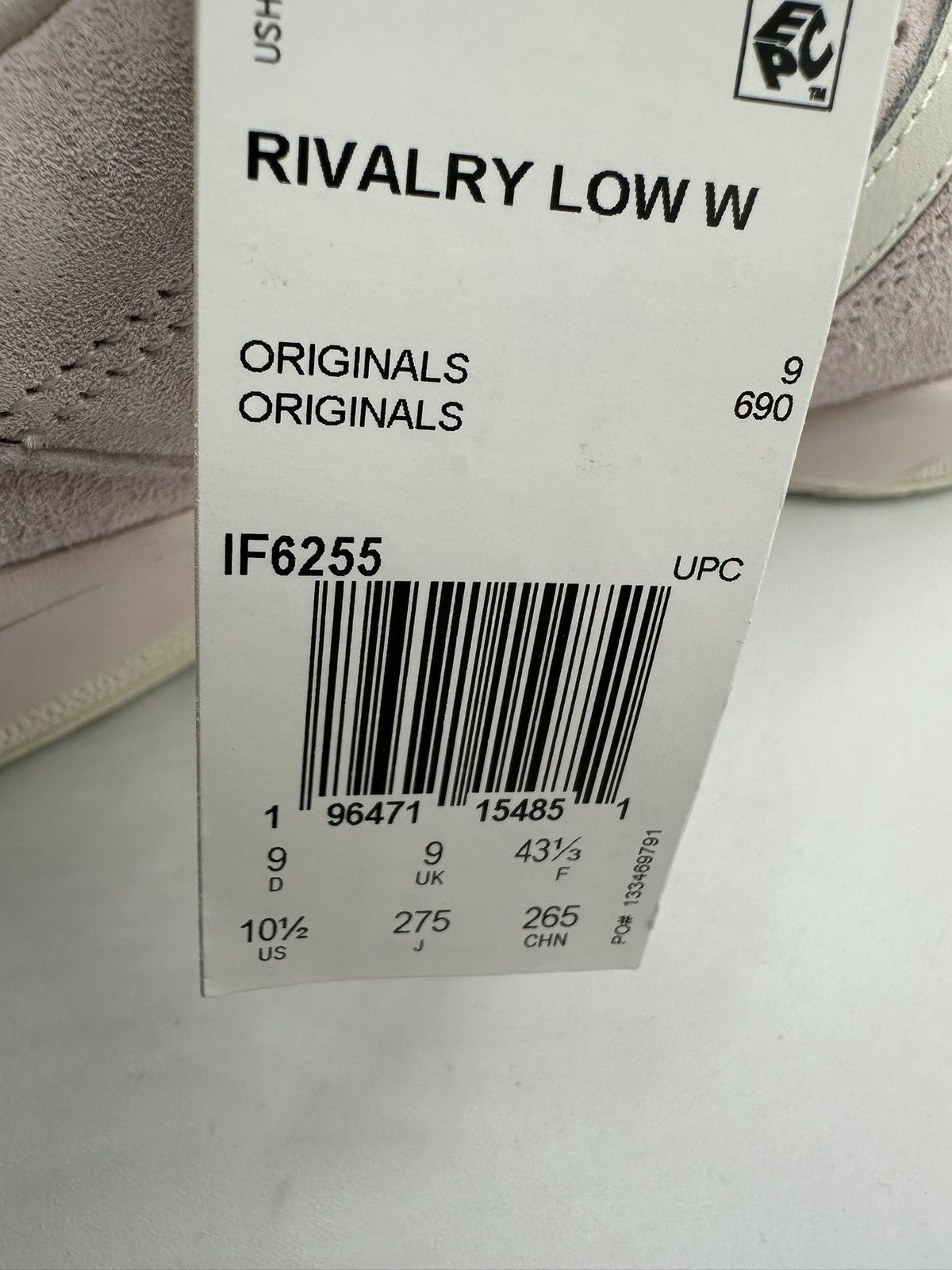 Adidas Adidas Wmns Rivalry Low “Putty Mauve” size 10.5w Size US 10.5 / IT 40.5 - 7 Thumbnail