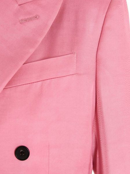 Tom Ford o1loc1c0924 GI2915 Double Breasted Blazer in Pink Size XS / US 0-2 / IT 36-38 - 3 Thumbnail