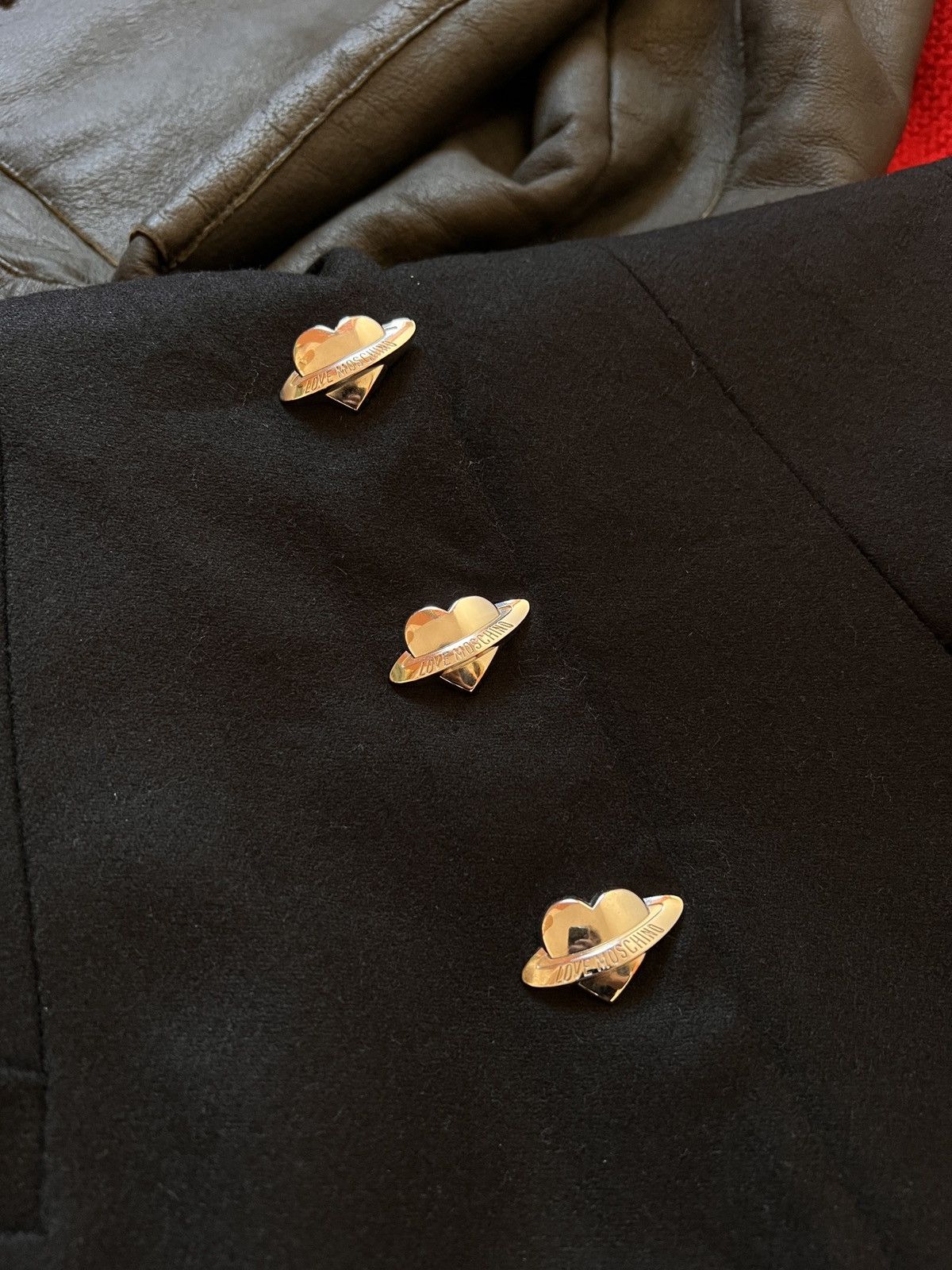 Love Moschino Love Moschino Buttoned Up Blazer Jacket RRP650$ Size XS / US 0-2 / IT 36-38 - 10 Thumbnail