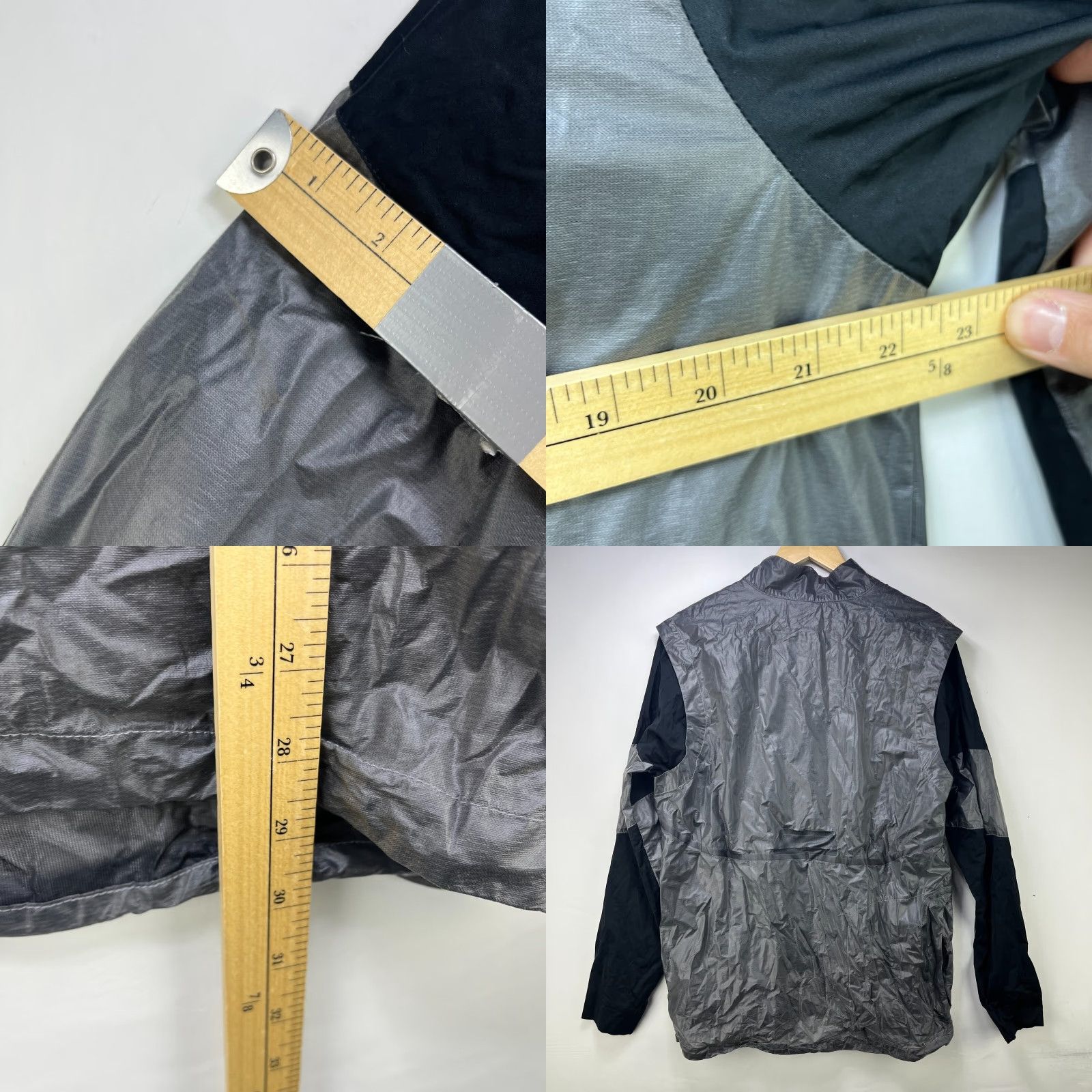 Nike VINTAGE Nike Golf Windbreaker Jacket L Gray Mens Size US L / EU 52-54 / 3 - 8 Thumbnail