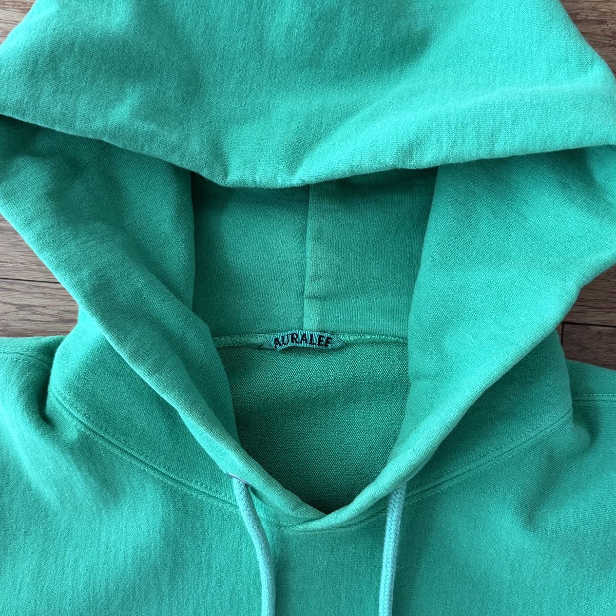 Auralee Auralee Pullover Hoodie, Bright Kelly Green, Size 4 (Med) Size US M / EU 48-50 / 2 - 4 Thumbnail